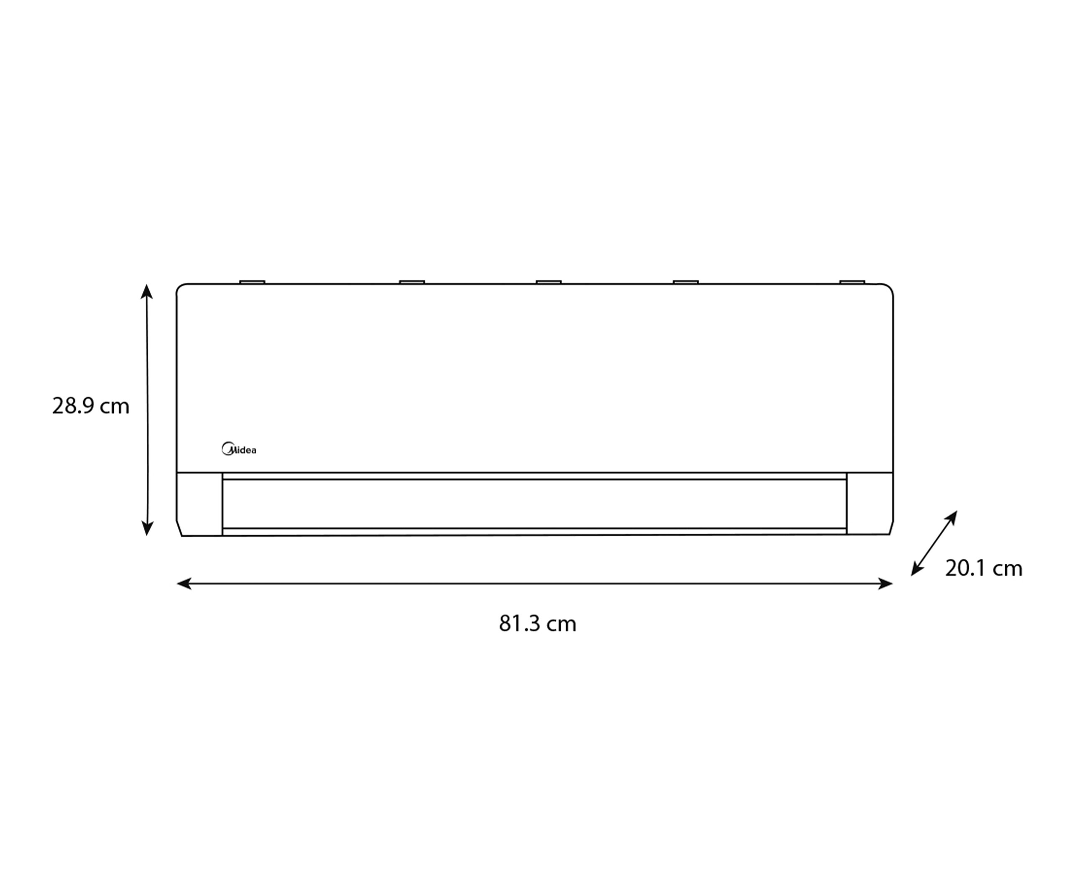 Foto 7 pulgar | Foto 6 | Minisplit Midea Inverter 1 Tonelada 110 V Solo Frío MAS12C1EIRC