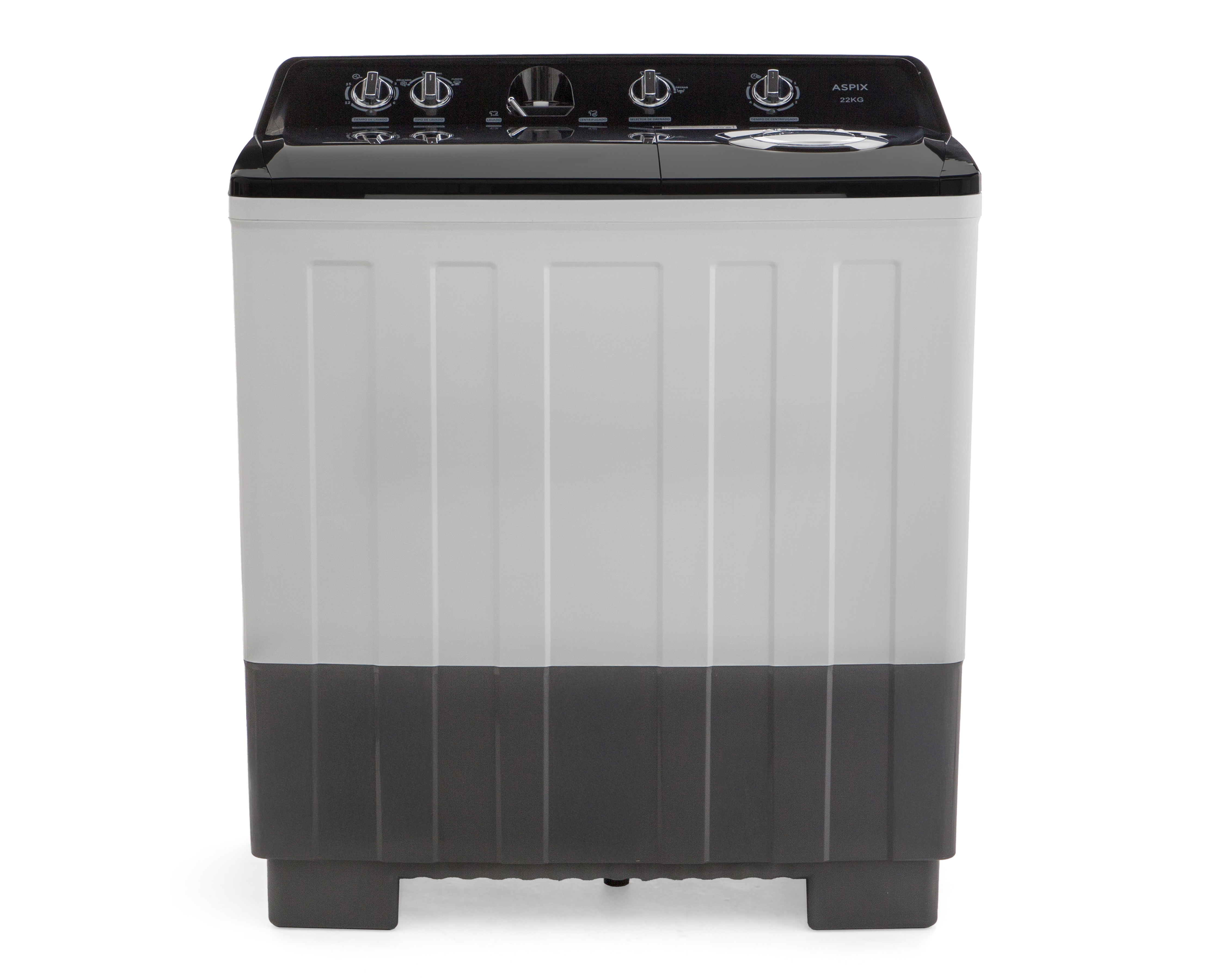 Foto 2 | Foto 2 | Lavadora Aspix Doble Tina AX24TTW22KNPL 22 kg Multicolor