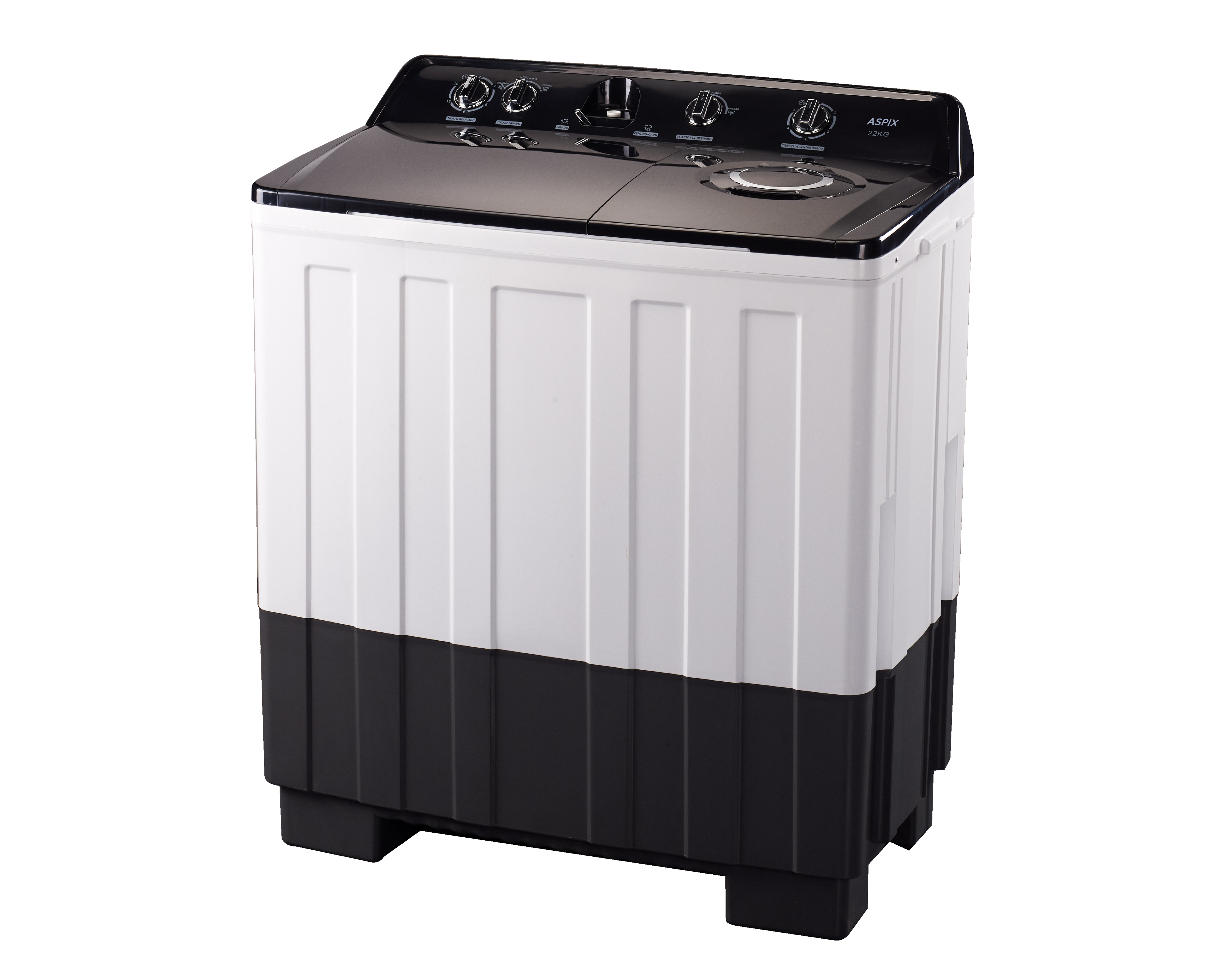 Foto 4 pulgar | Foto 3 | Lavadora Aspix Doble Tina AX24TTW22KNPL 22 kg Multicolor