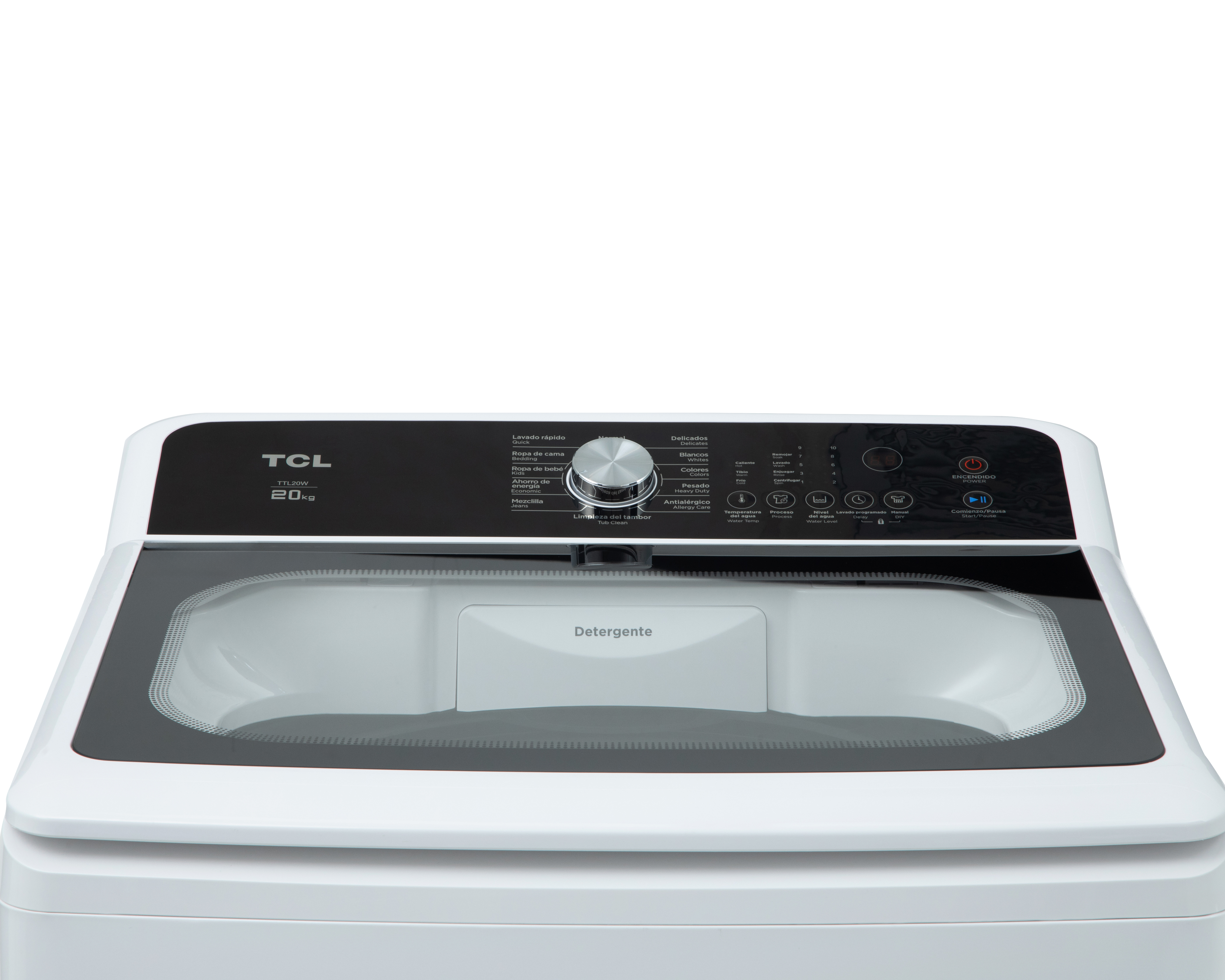 Foto 4 pulgar | Foto 3 | Lavadora TCL Automática TTL20W 20 kg Blanca