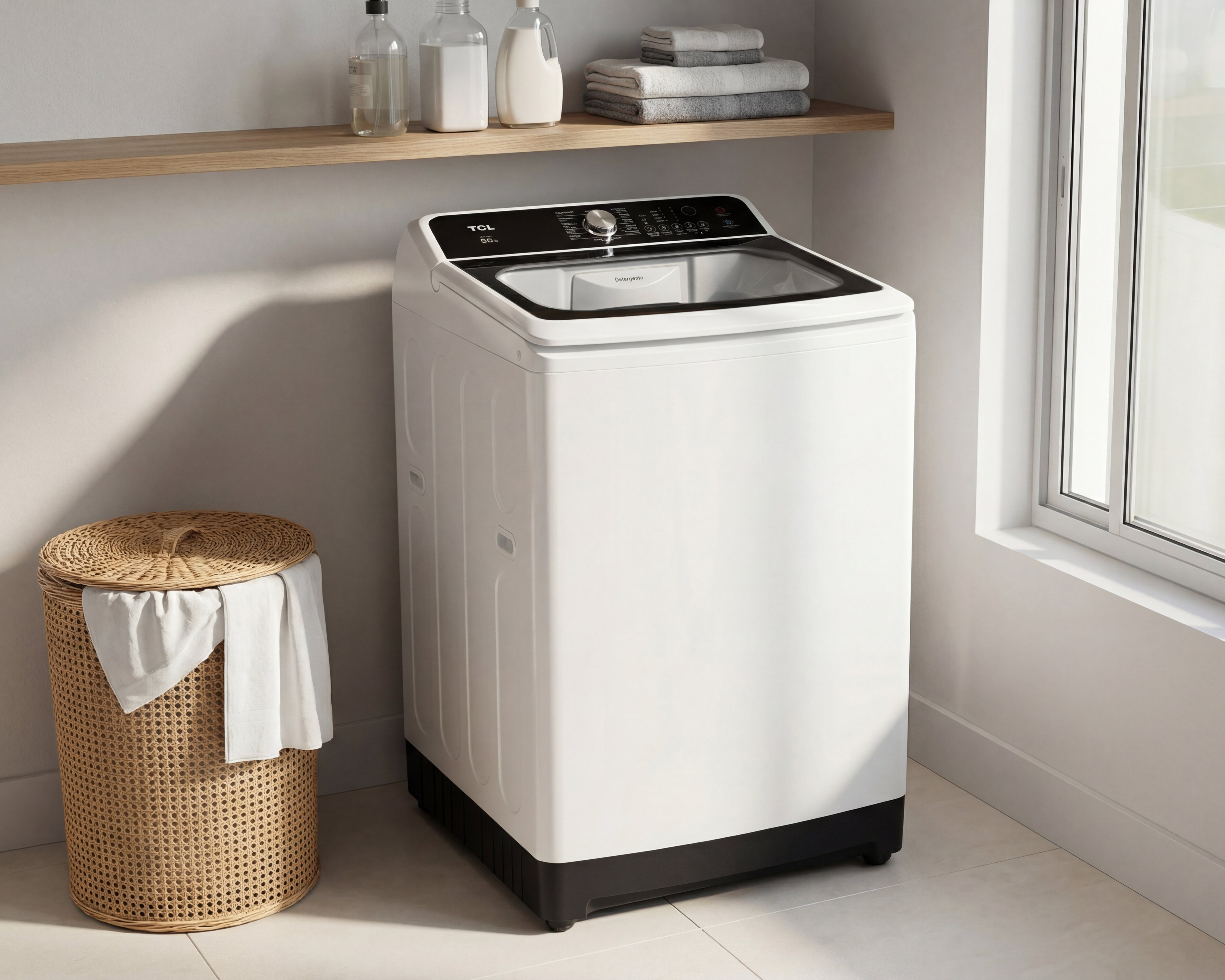 Foto 5 | Foto 5 | Lavadora TCL Automática TTL20W 20 kg Blanca