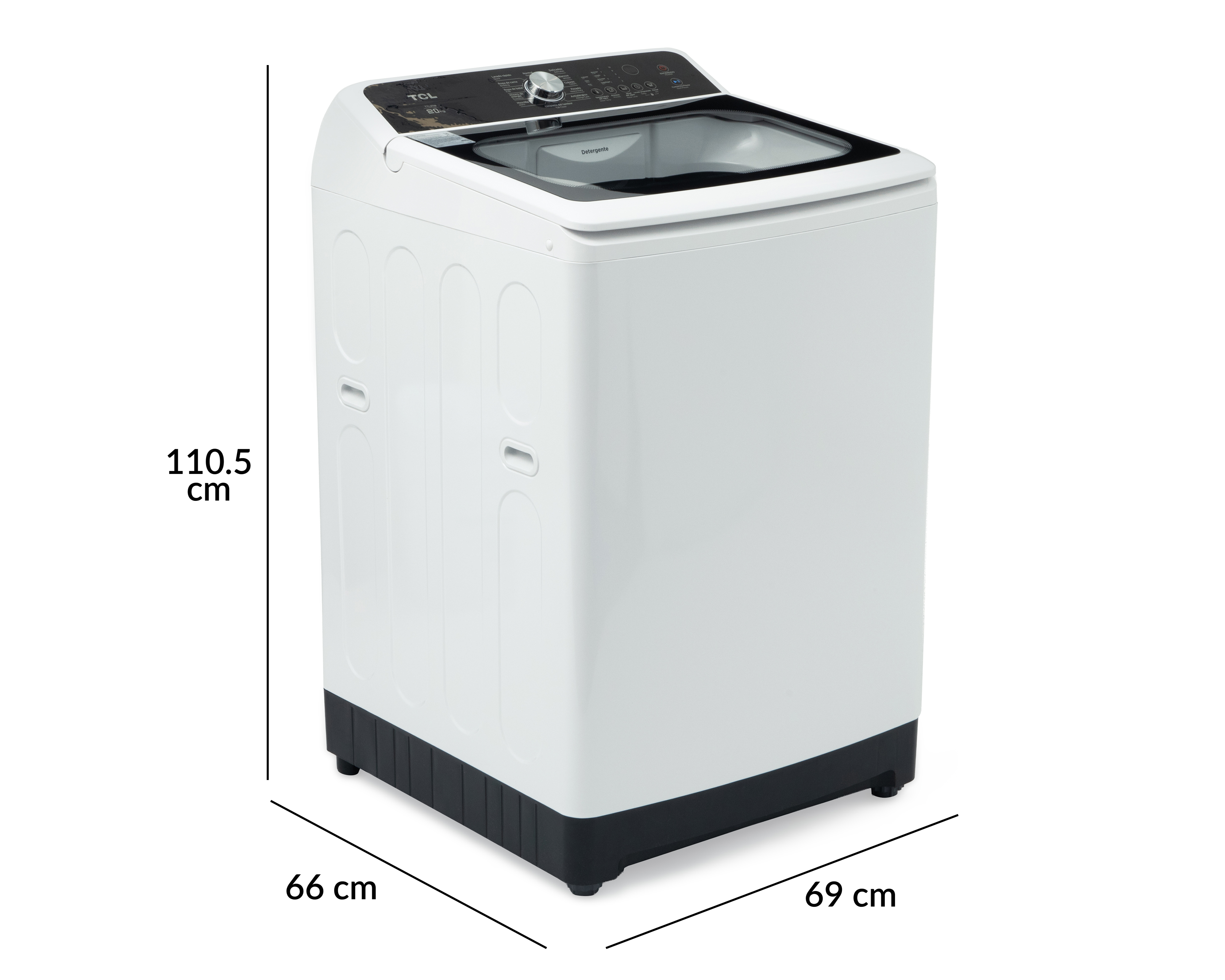 Foto 6 | Foto 6 | Lavadora TCL Automática TTL20W 20 kg Blanca