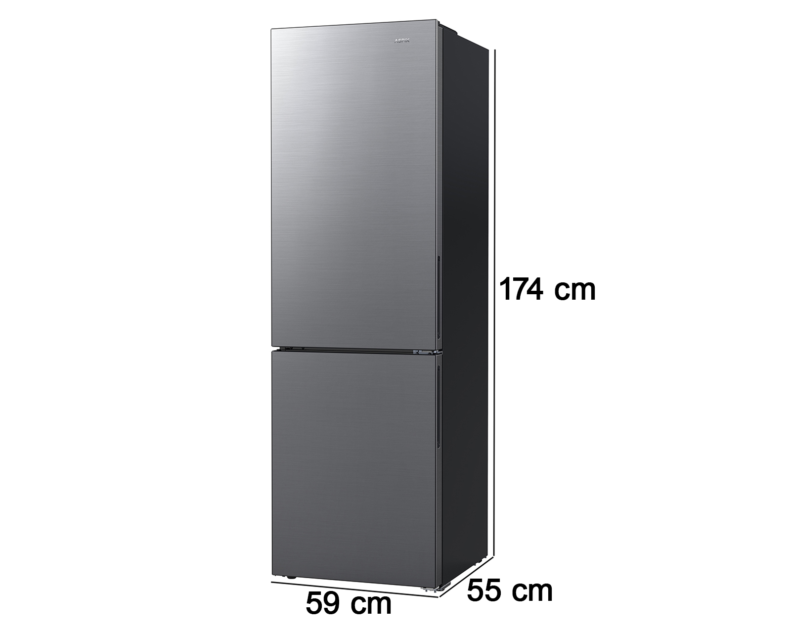 Foto 5 | Foto 5 | Refrigerador Aspix Bottom Mount 9 Pies Plateado AX25RBM9SS