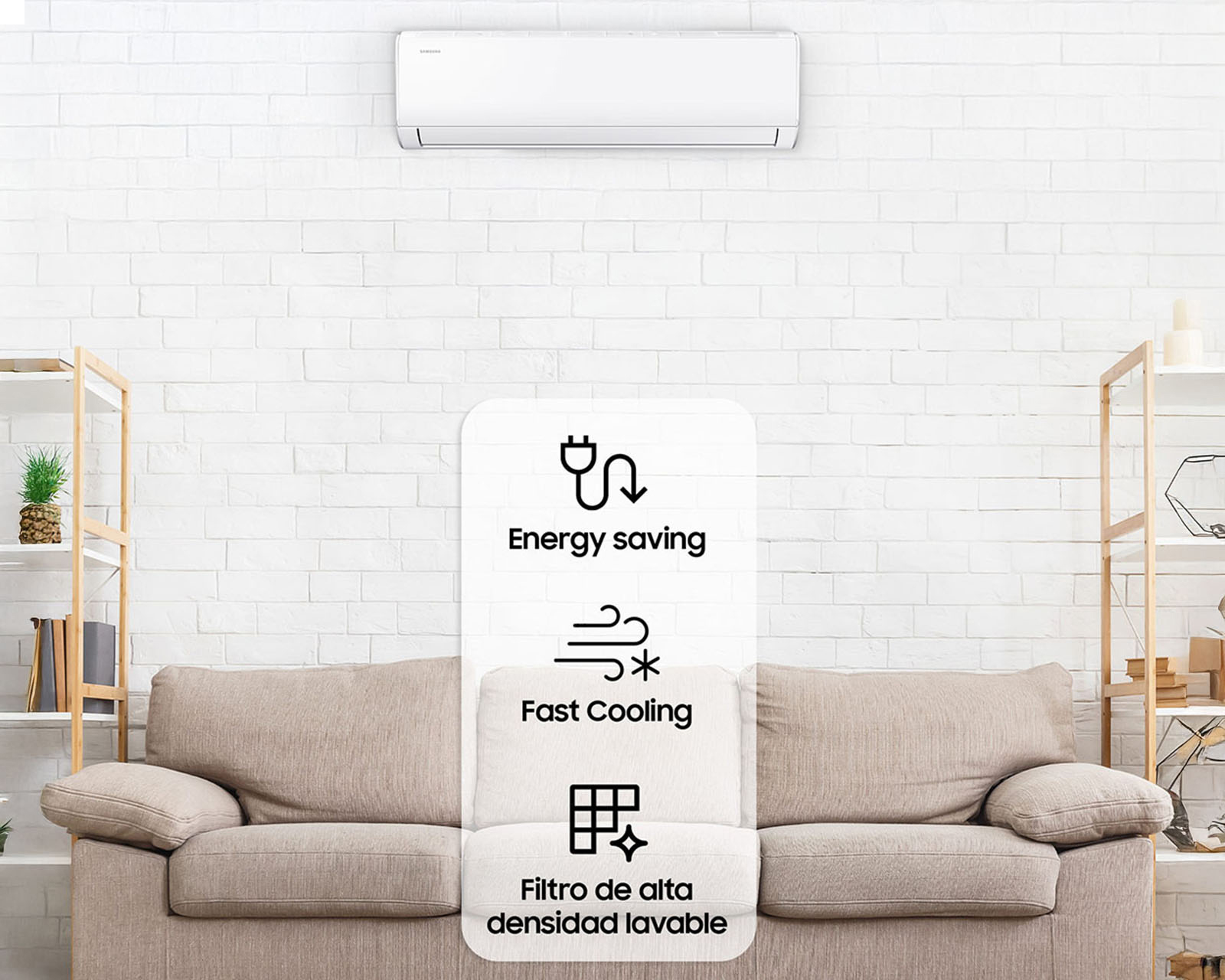 Foto 7 | Foto 7 | Minisplit Samsung Inverter 2 Toneladas 220 V Solo Frío AR40F24D0AM/AX