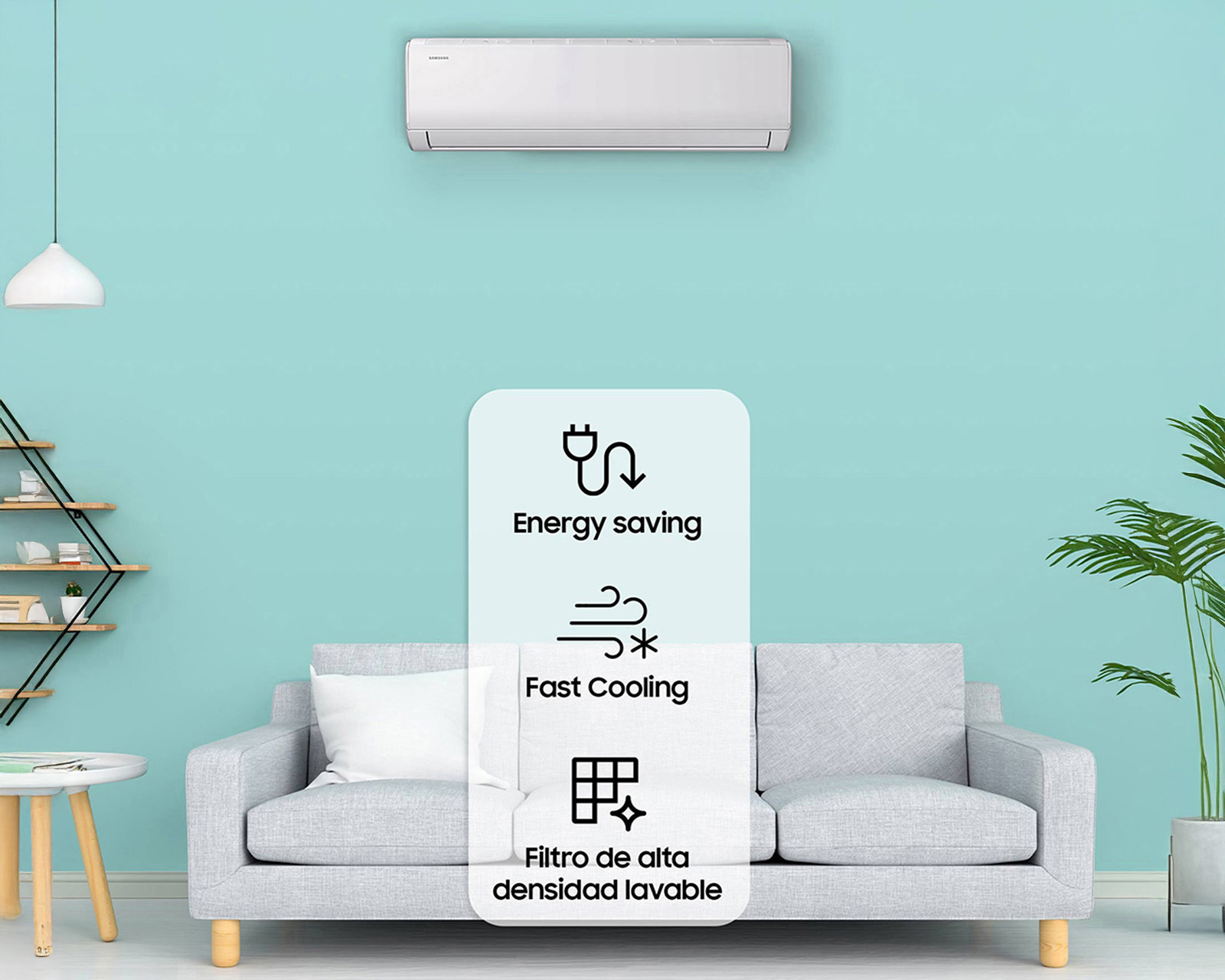 Foto 8 pulgar | Foto 7 | Minisplit Samsung Inverter 1.5 Toneladas 220 V Solo Frío AR40H18D0AM/AX