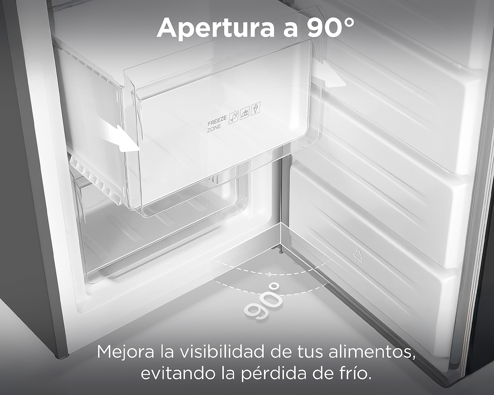 Foto 4 | Foto 4 | Congelador TCL Vertical 7 Pies Gris TVF-07W