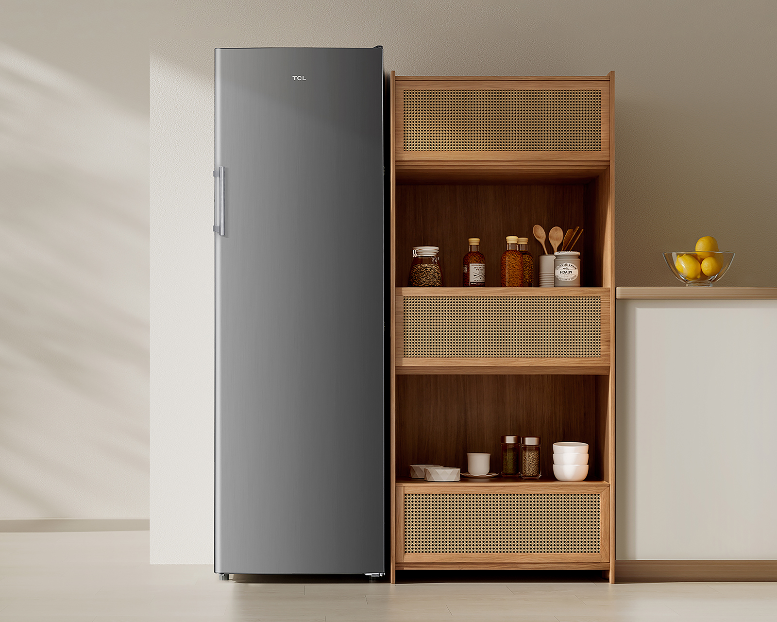 Foto 9 pulgar | Foto 8 | Congelador TCL Vertical 7 Pies Gris TVF-07W