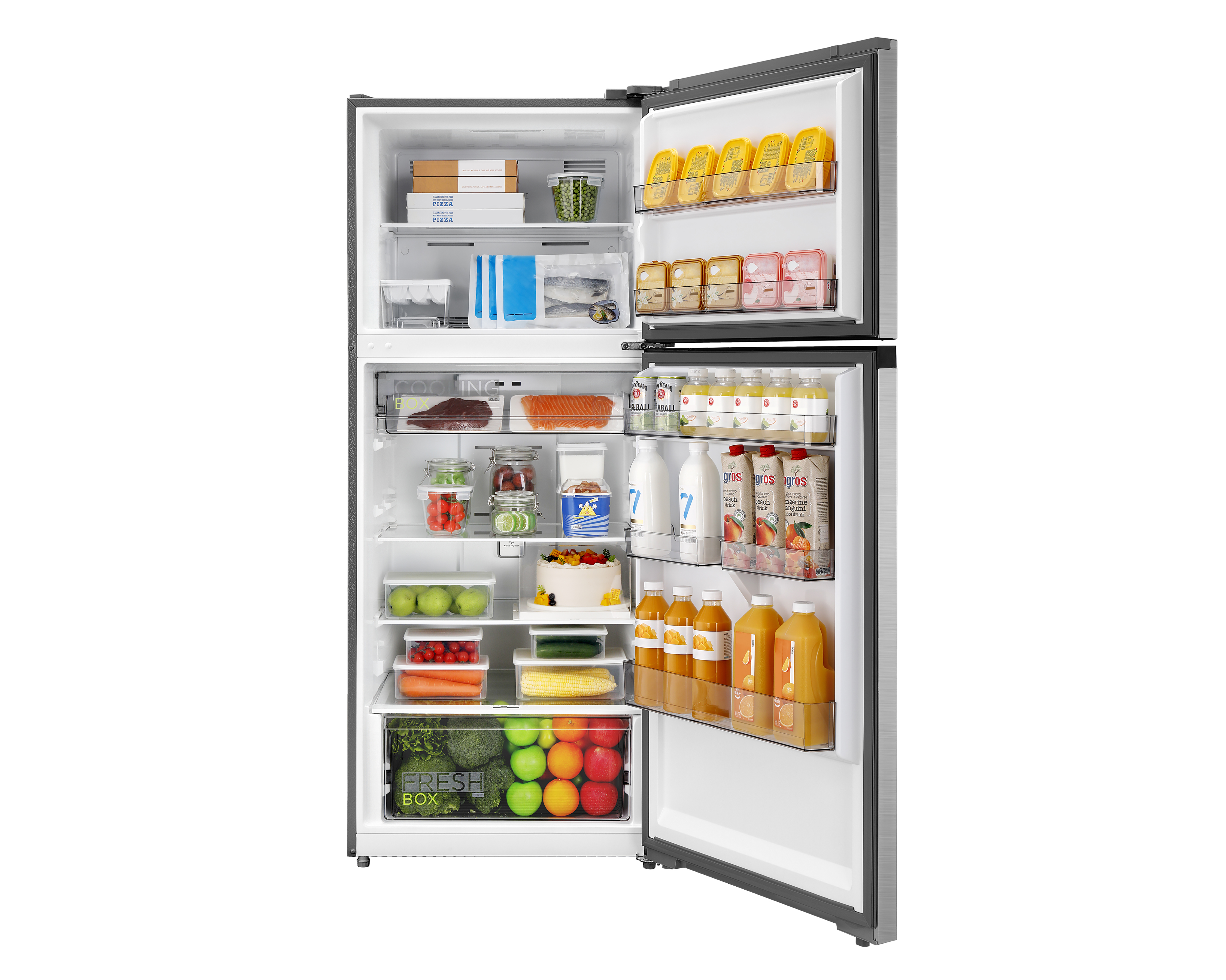 Foto 4 | Foto 4 | Refrigerador Midea Top Mount 15 Pies Acero MDRT580MTM46D