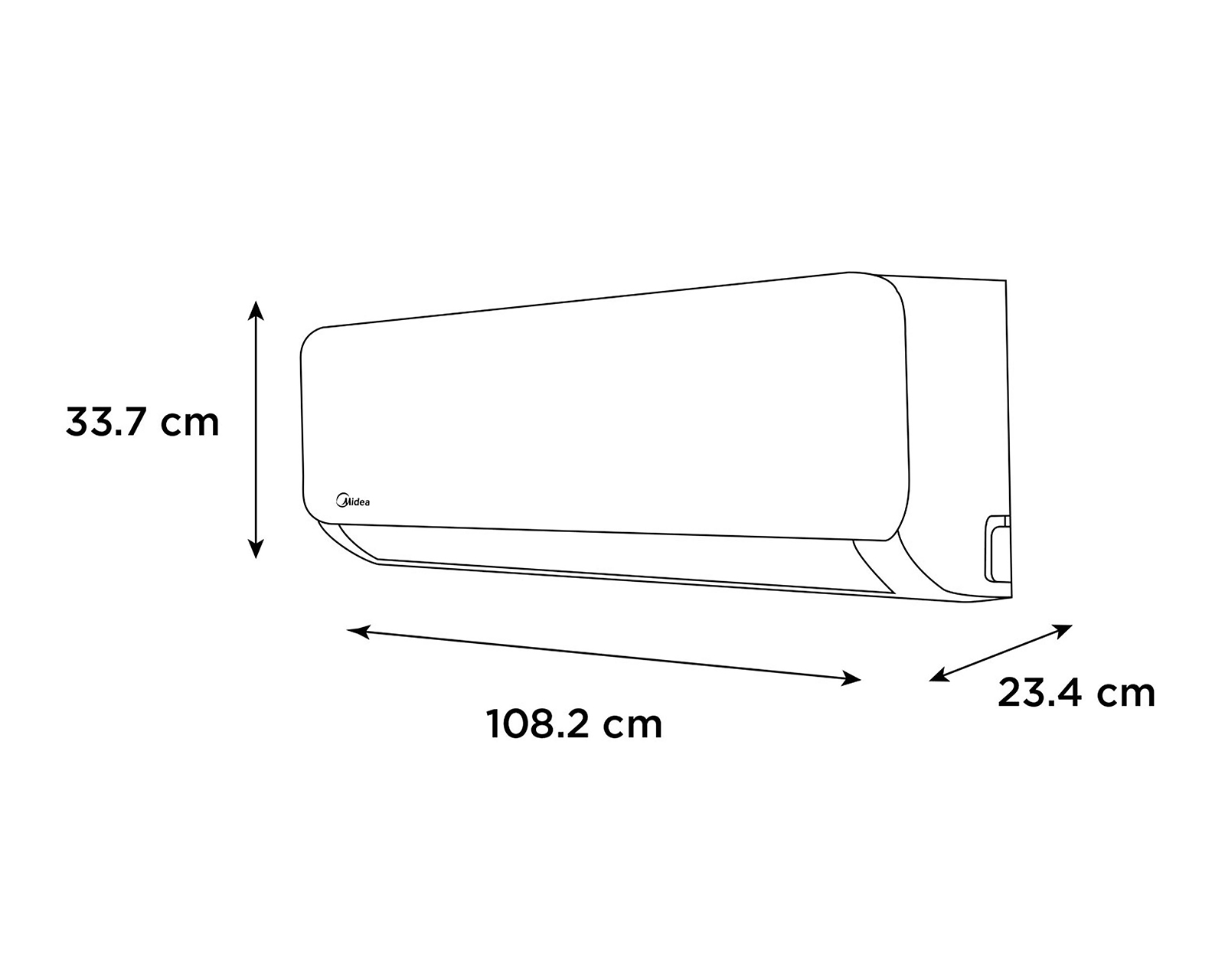 Foto 7 | Foto 7 | Minisplit Midea 1.5 Toneladas 220 V Frío MAS18C2AGS