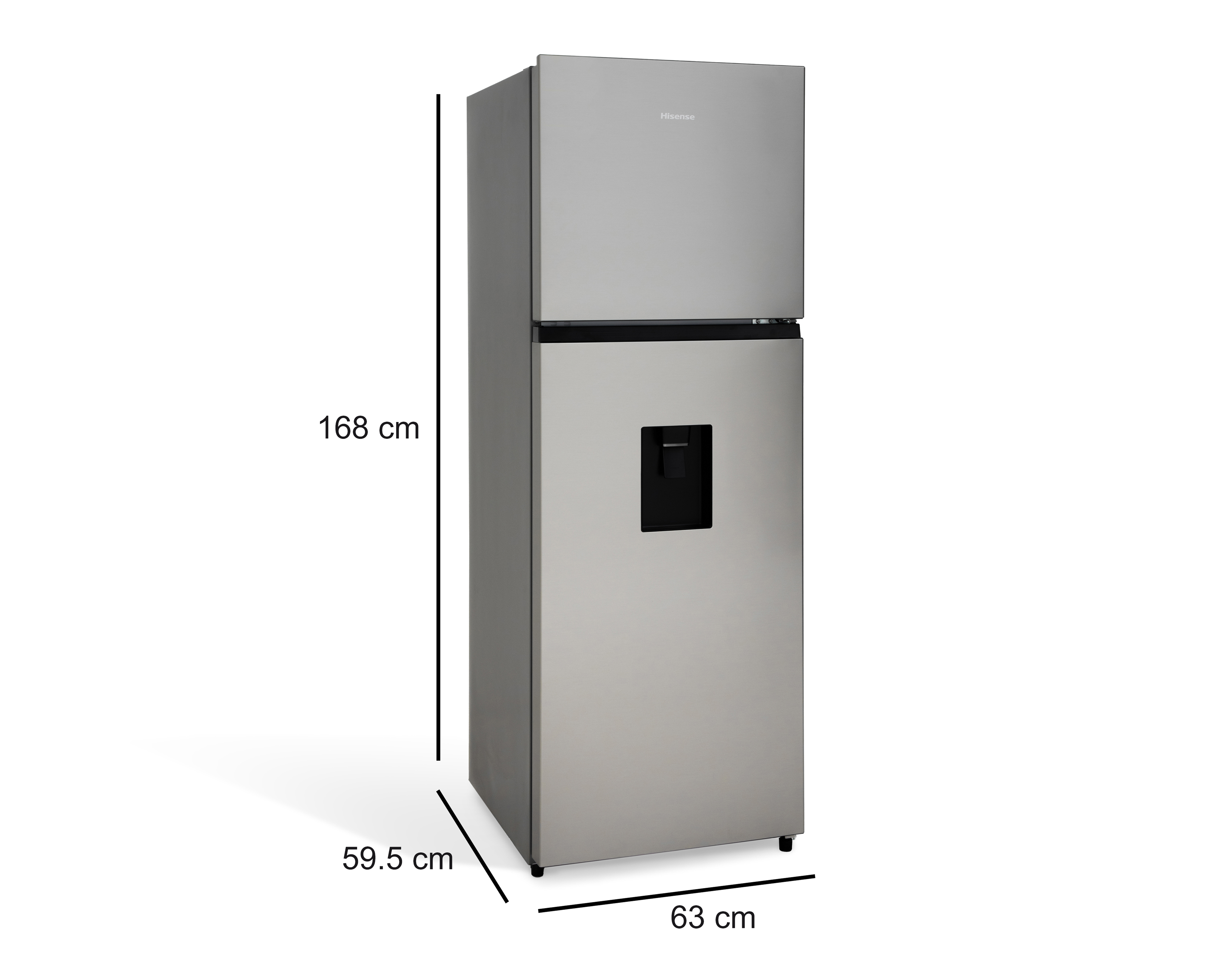 Foto 8 | Foto 8 | Refrigerador Hisense Top Mount 11 Pies Gris RT11N6WCX