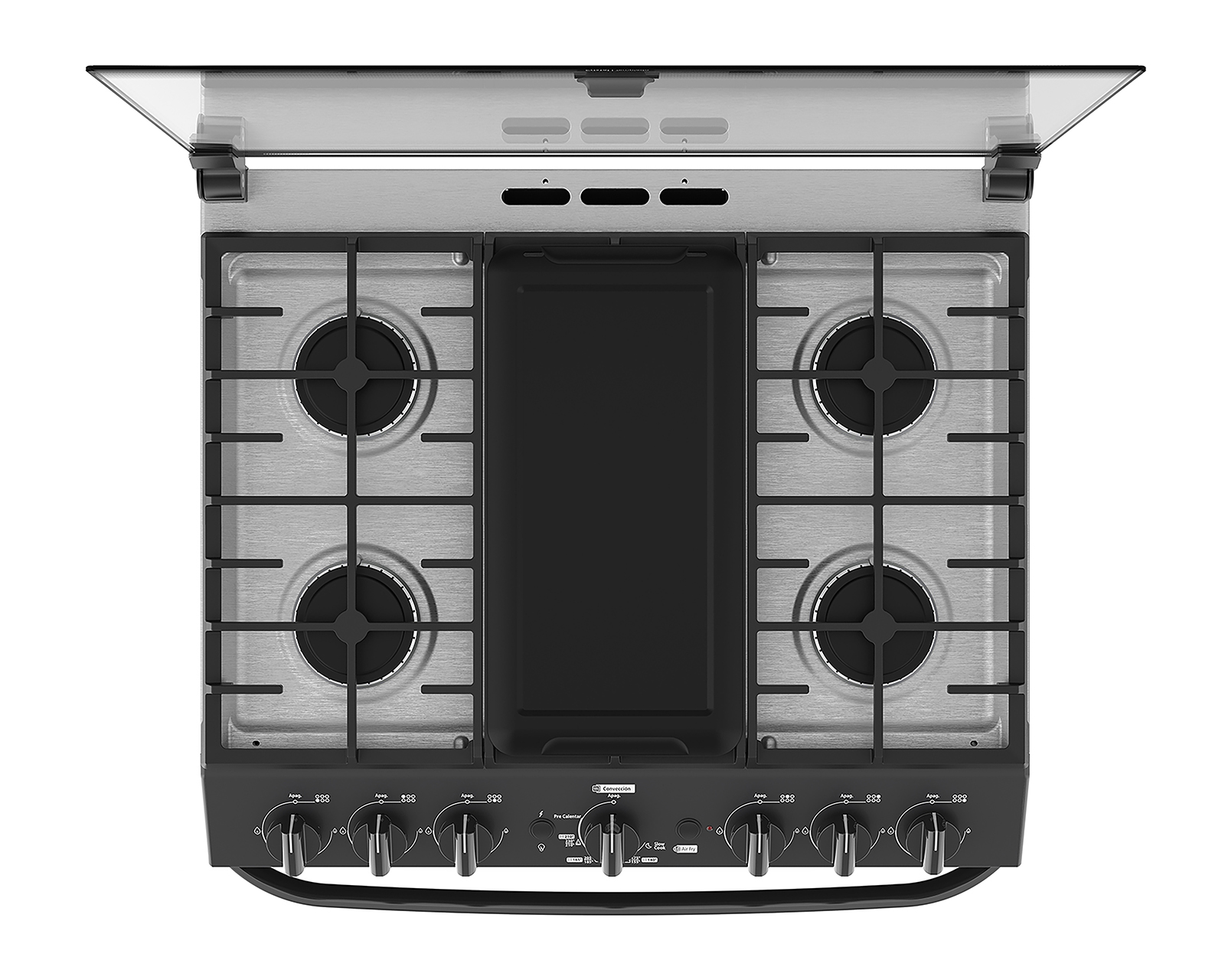 Foto 7 | Foto 7 | Estufa Mabe de Piso 30 Pulgadas 6 Quemadores de Gas LP EMHA7602JBS0 Horno Air Fry