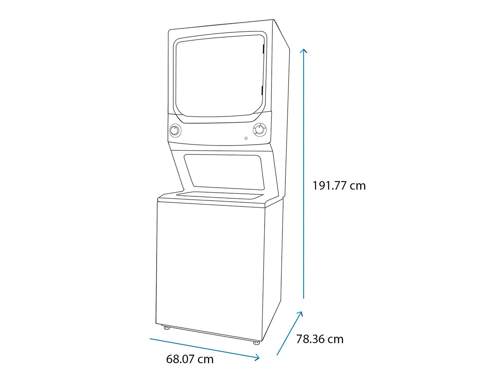 Foto 10 | Foto 10 | Centro de Lavado Mabe de Gas MCL2440PSBB0 24 kg Blanco