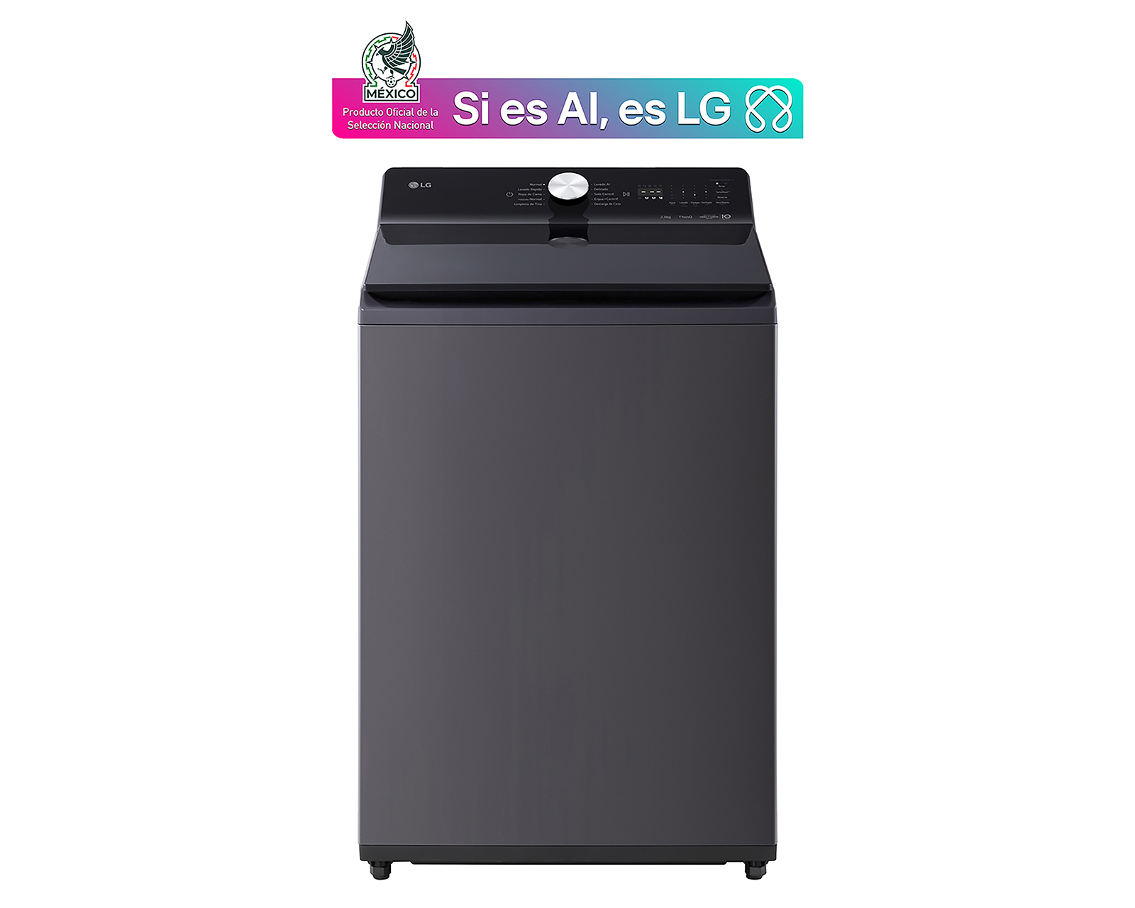 Foto 2 | Foto 2 | Lavadora LG Automática WT23EGTX6 23 kg Grafito