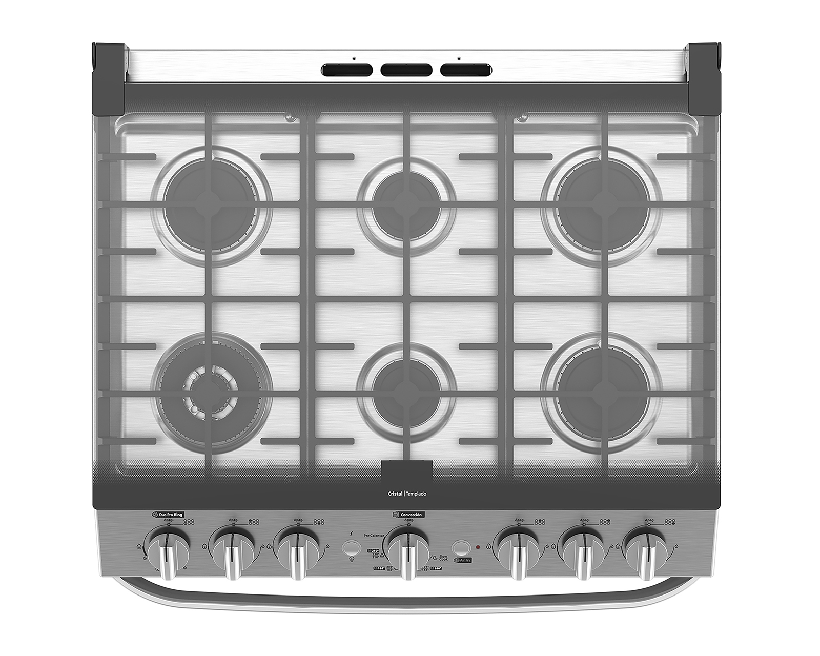 Foto 4 | Foto 4 | Estufa Mabe de Piso 30 Pulgadas 6 Quemadores de Gas LP EMHA7602DSS0 Horno Air Fry