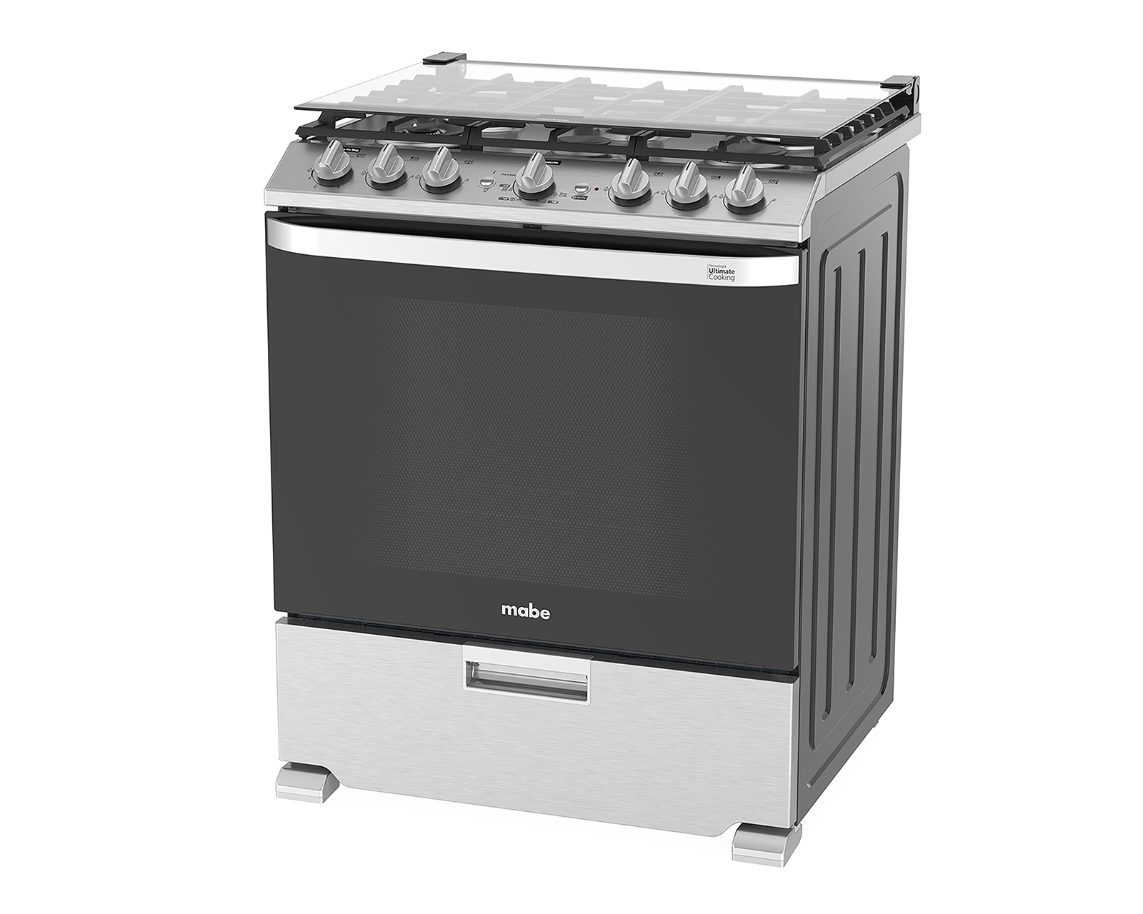 Foto 5 | Foto 5 | Estufa Mabe de Piso 30 Pulgadas 6 Quemadores de Gas LP EMHA7602DSS0 Horno Air Fry