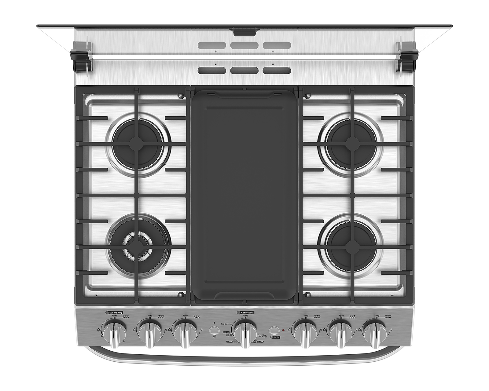 Foto 7 | Foto 7 | Estufa Mabe de Piso 30 Pulgadas 6 Quemadores de Gas LP EMHA7602DSS0 Horno Air Fry
