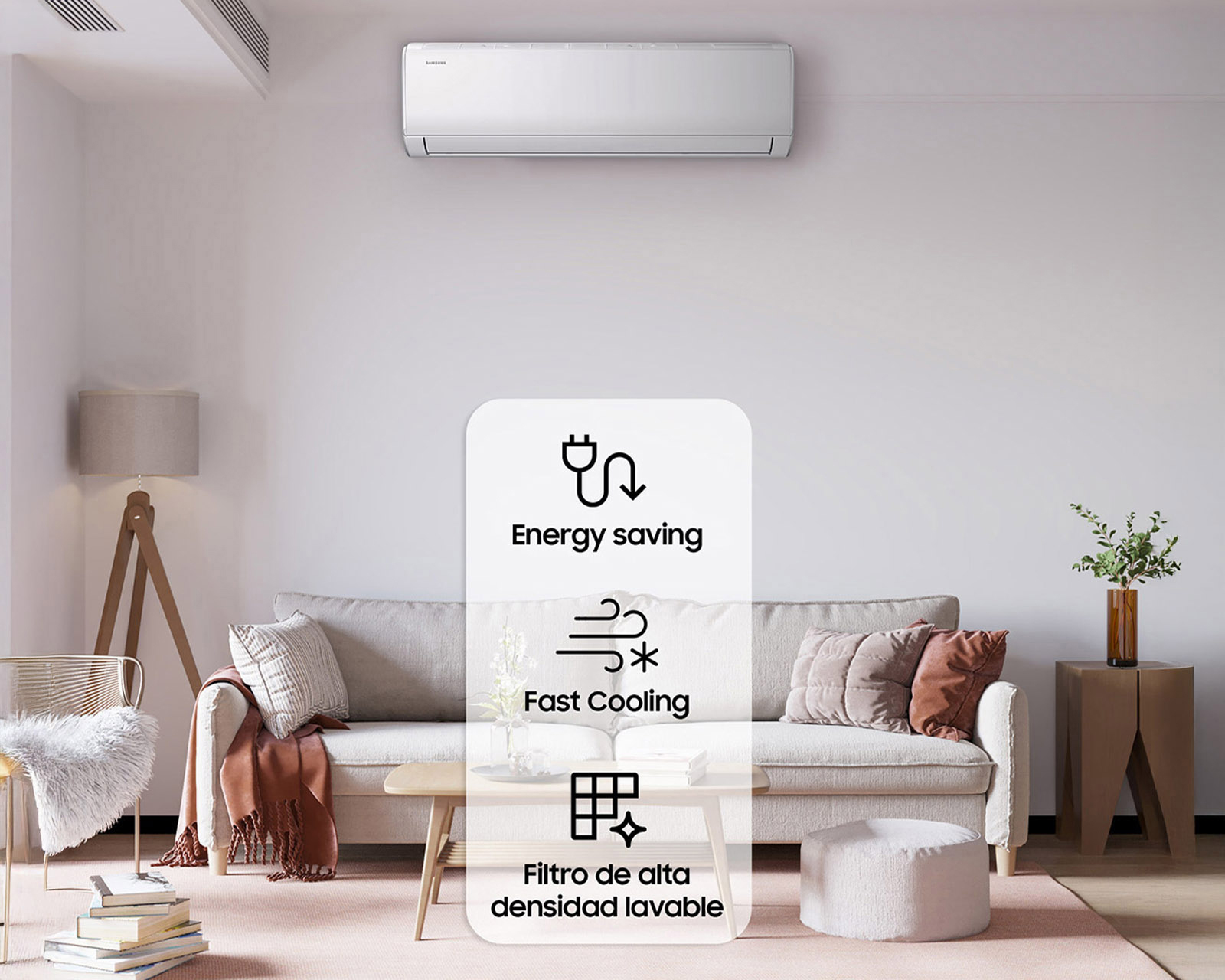 Foto 8 pulgar | Foto 7 | Minisplit Samsung Inverter 1.5 Tonelada 220 V Frío y Calor AR40F18C0AM/AX