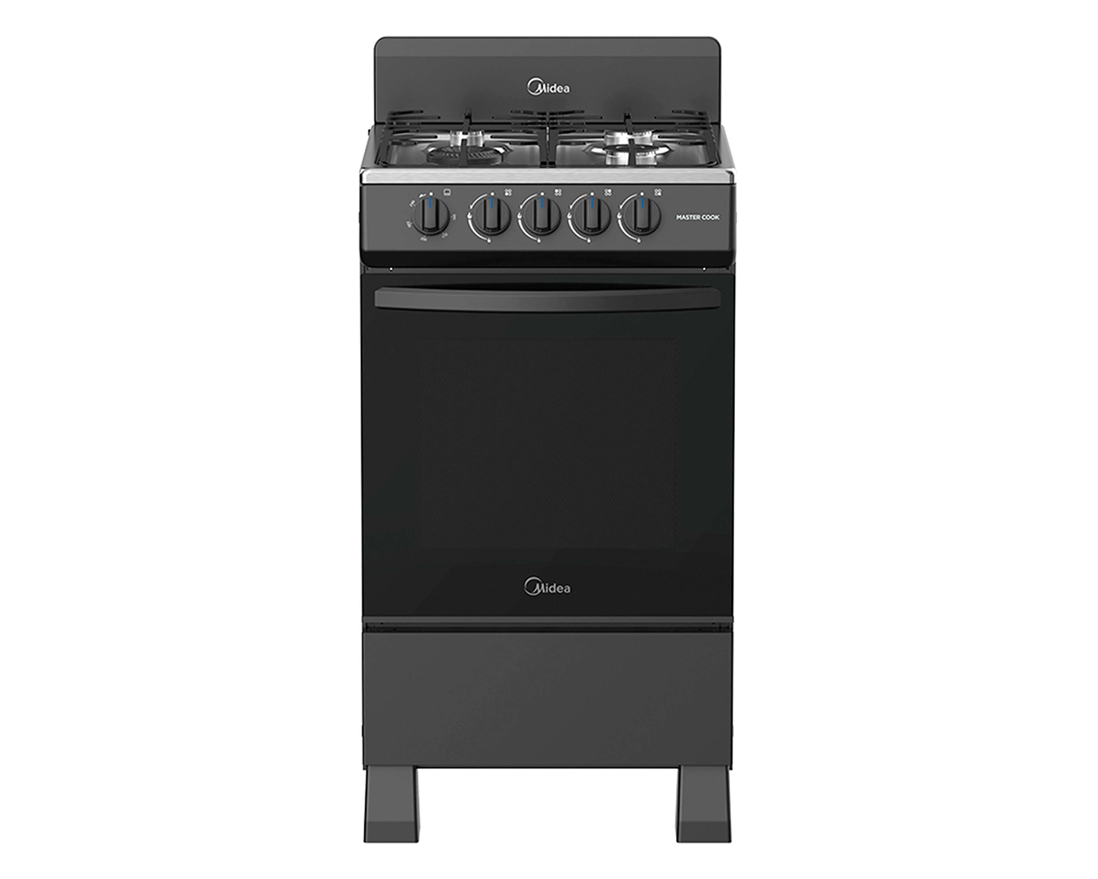 Foto 3 pulgar | Foto 2 | Estufa Midea de Piso 20 Pulgadas 4 Quemadores de Gas MGS20FS1BIABB Termocontrol