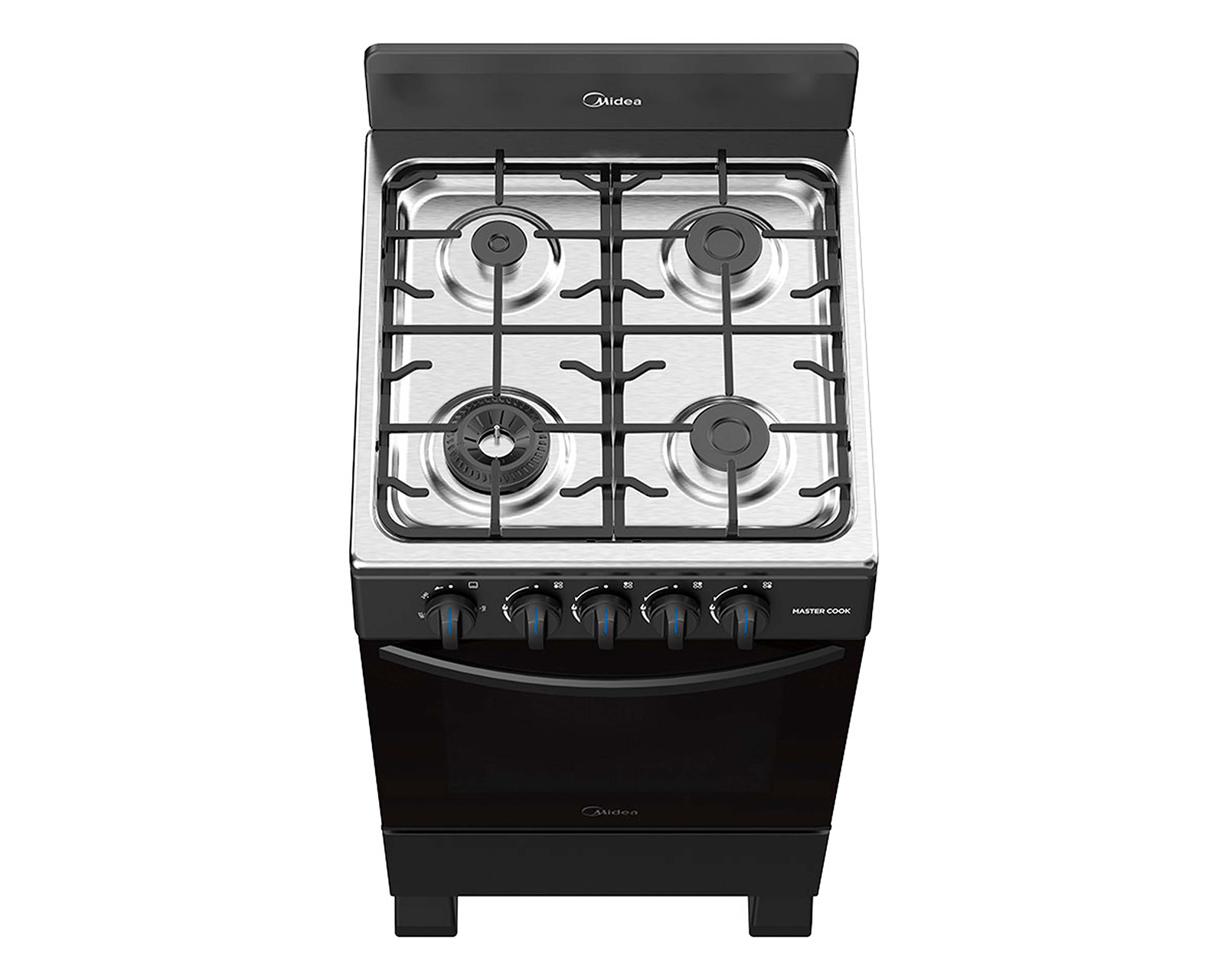 Foto 5 pulgar | Foto 4 | Estufa Midea de Piso 20 Pulgadas 4 Quemadores de Gas MGS20FS1BIABB Termocontrol