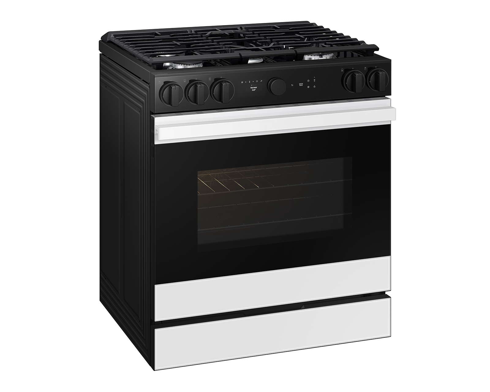 Estufa Samsung de Piso 30 Pulgadas 5 Quemadores de Gas NSG6DB850012AX con Freidora de Aire