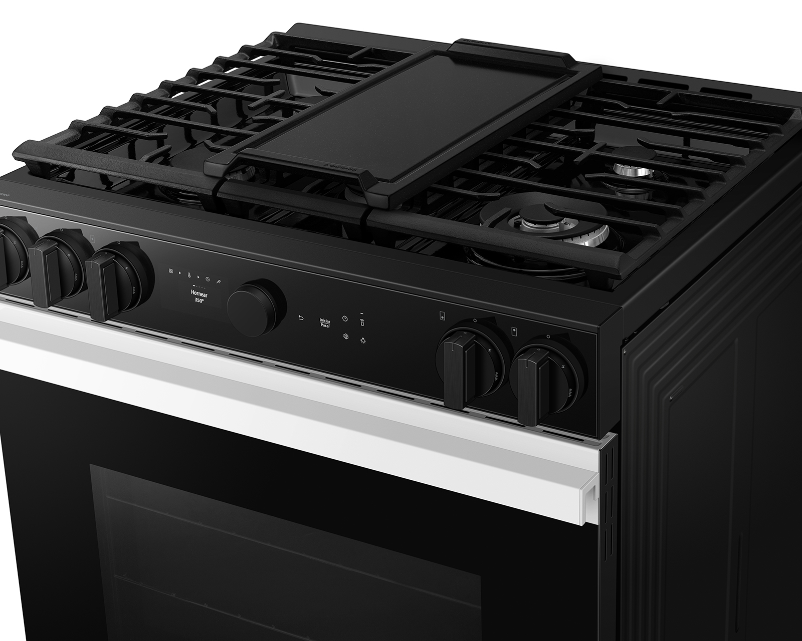 Foto 5 | Foto 5 | Estufa Samsung de Piso 30 Pulgadas 5 Quemadores de Gas NSG6DB850012AX con Freidora de Aire