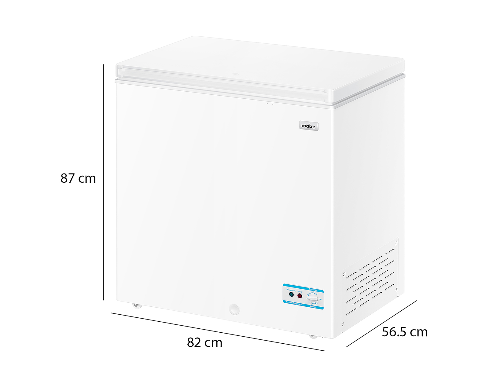 Foto 11 pulgar | Foto 10 | Congelador Mabe Horizontal 7 Pies Blanco CHM7PPL0