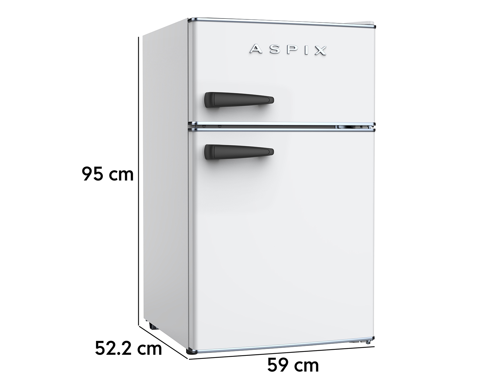 Foto 5 pulgar | Foto 4 | Frigobar Aspix 3.2 Pies Blanco AX24MDD32NE