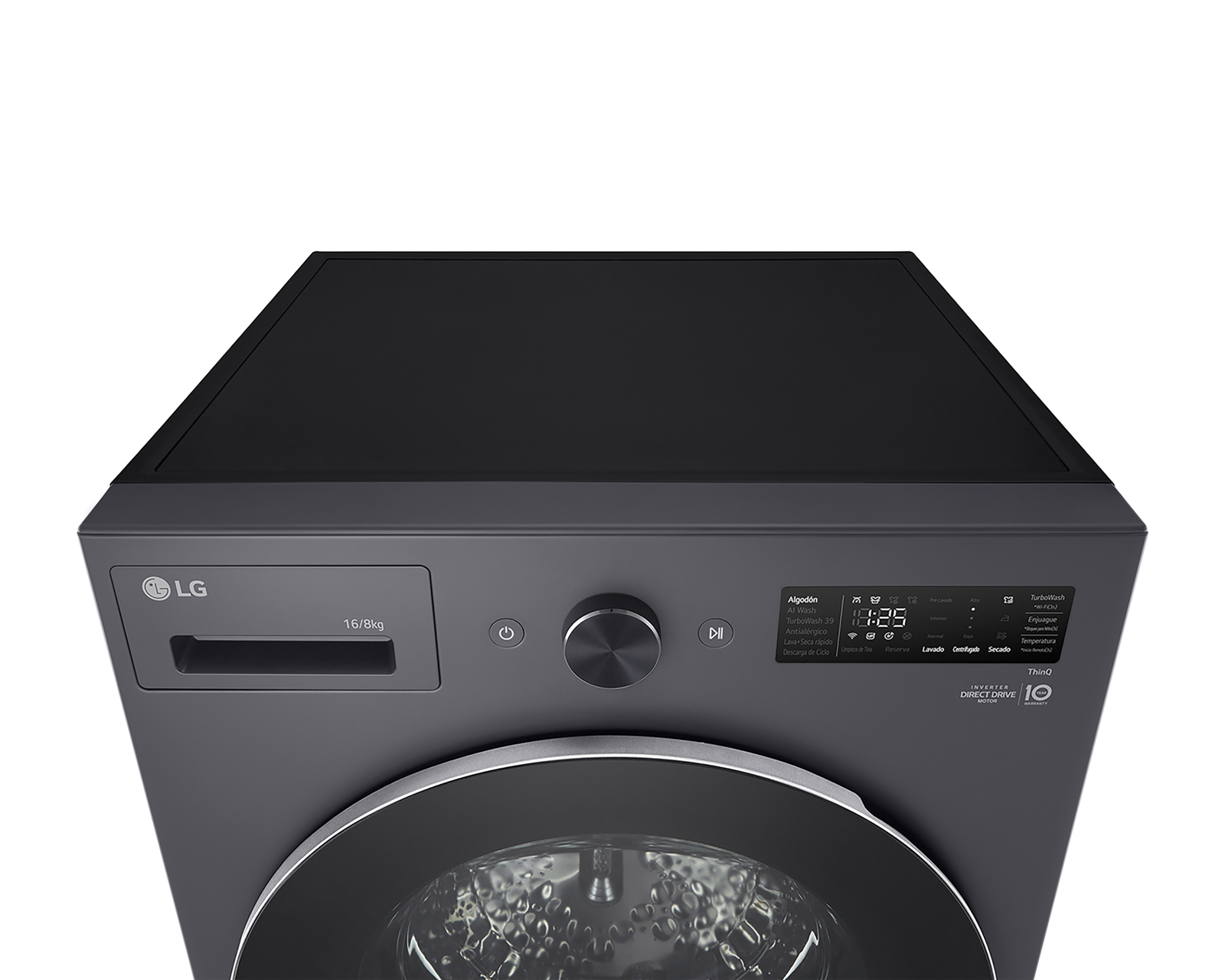 Foto 3 | Foto 3 | Lavasecadora LG Eléctrica WD16EGNTS6P 16/8 kg Grafito