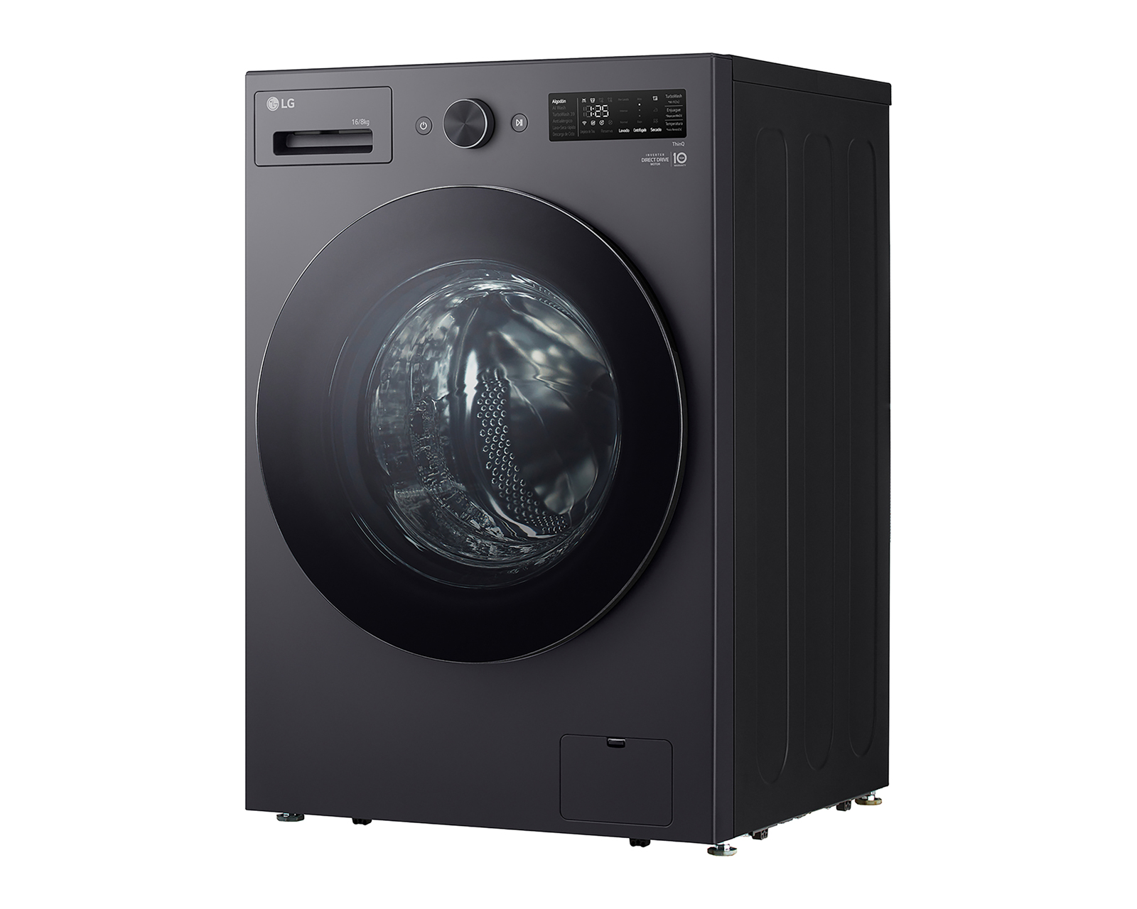 Foto 6 pulgar | Foto 5 | Lavasecadora LG Eléctrica WD16EGNTS6P 16/8 kg Grafito
