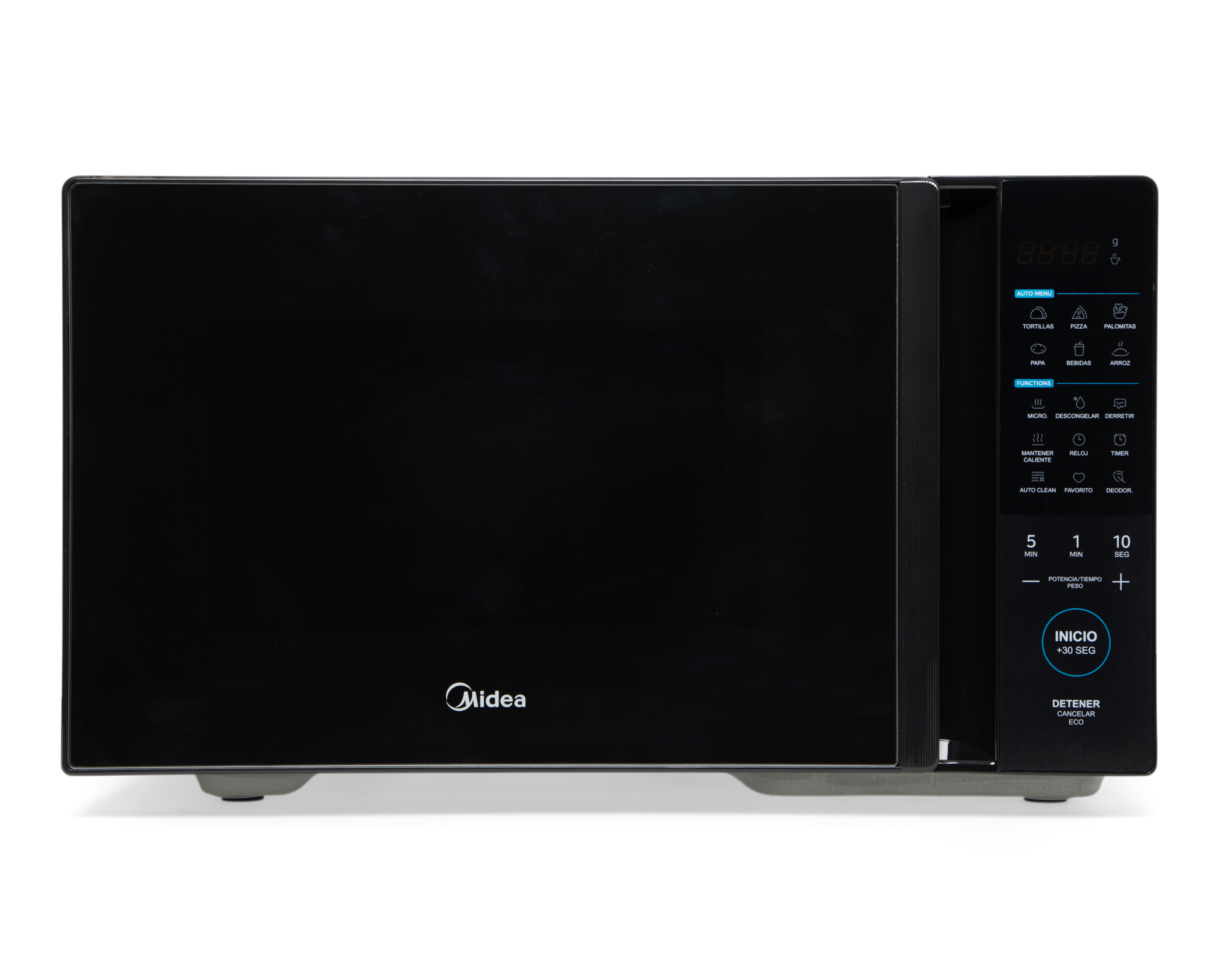 Foto 1 | Foto 1 | Horno de Microondas Midea 1.1 Pies MMDT11S2MB Negro