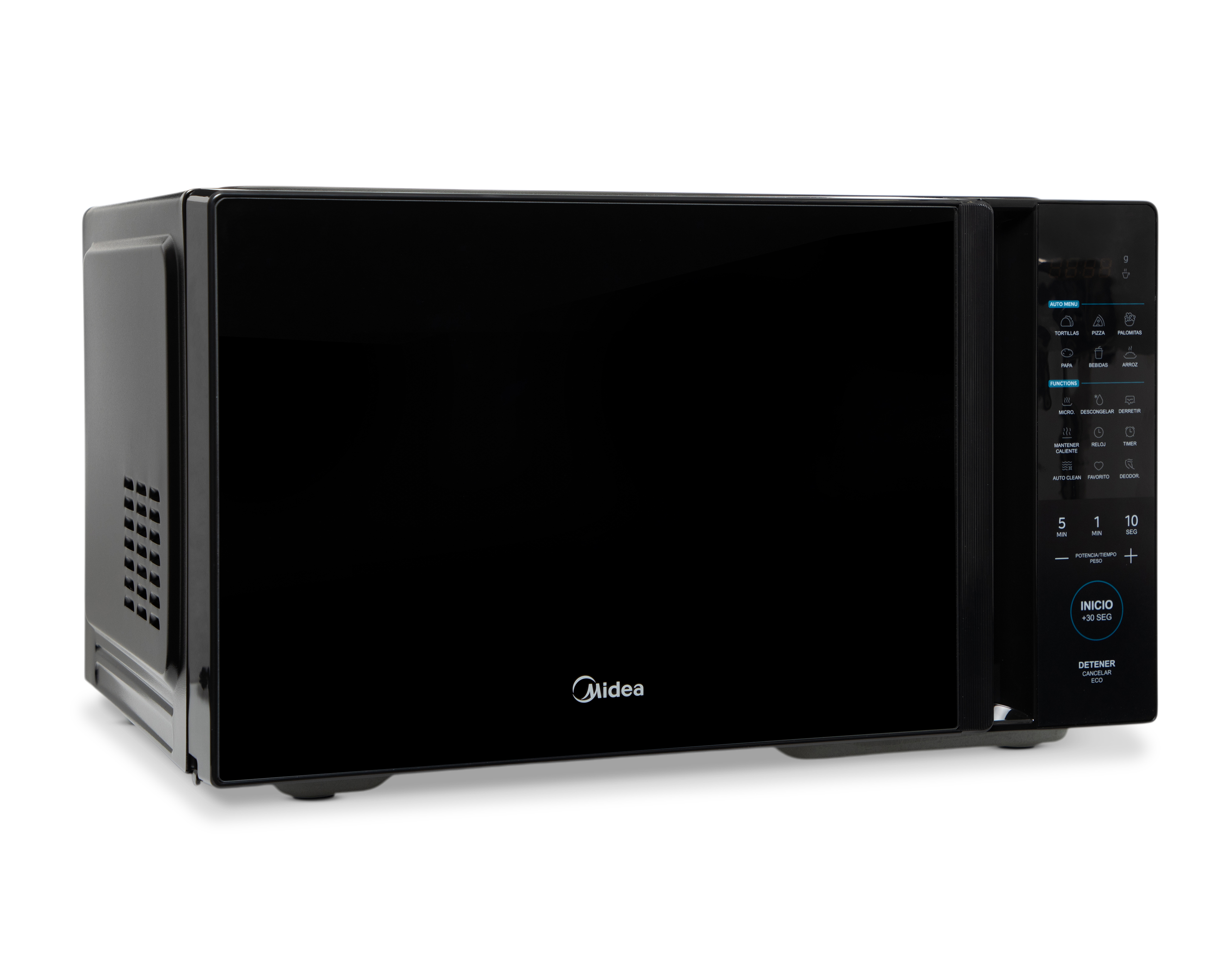 Foto 3 pulgar | Foto 2 | Horno de Microondas Midea 1.1 Pies MMDT11S2MB Negro