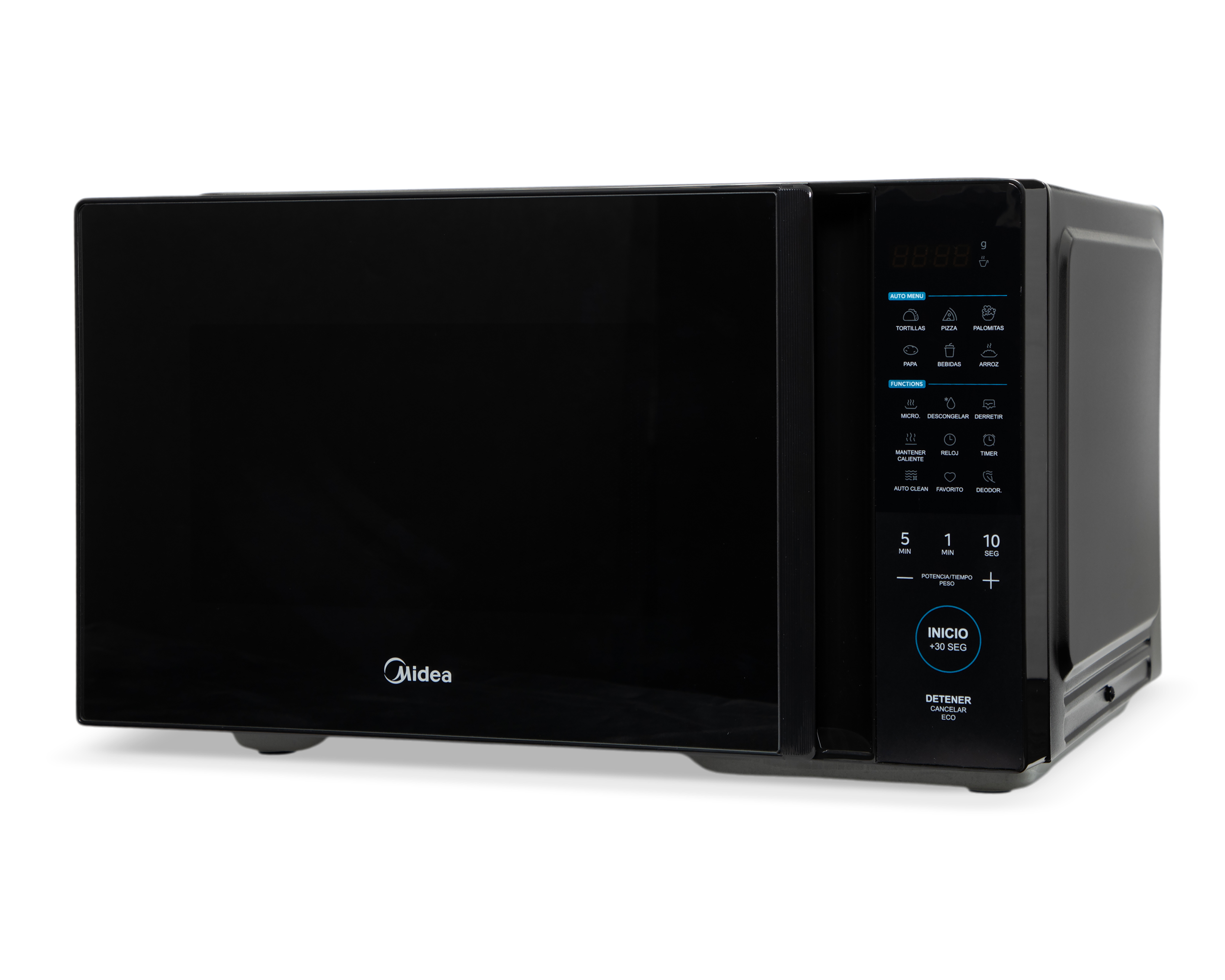 Foto 3 | Foto 3 | Horno de Microondas Midea 1.1 Pies MMDT11S2MB Negro