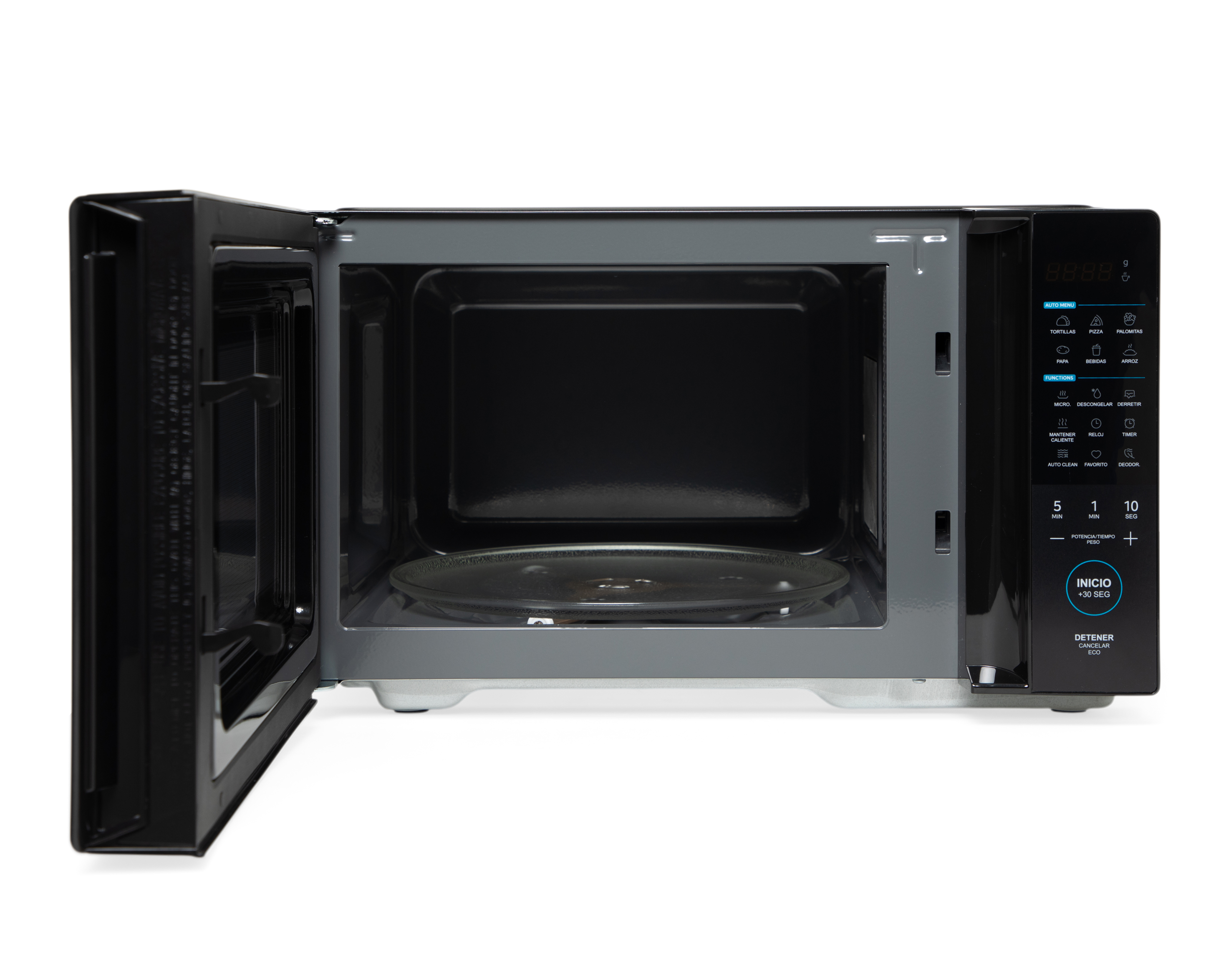 Foto 4 | Foto 4 | Horno de Microondas Midea 1.1 Pies MMDT11S2MB Negro