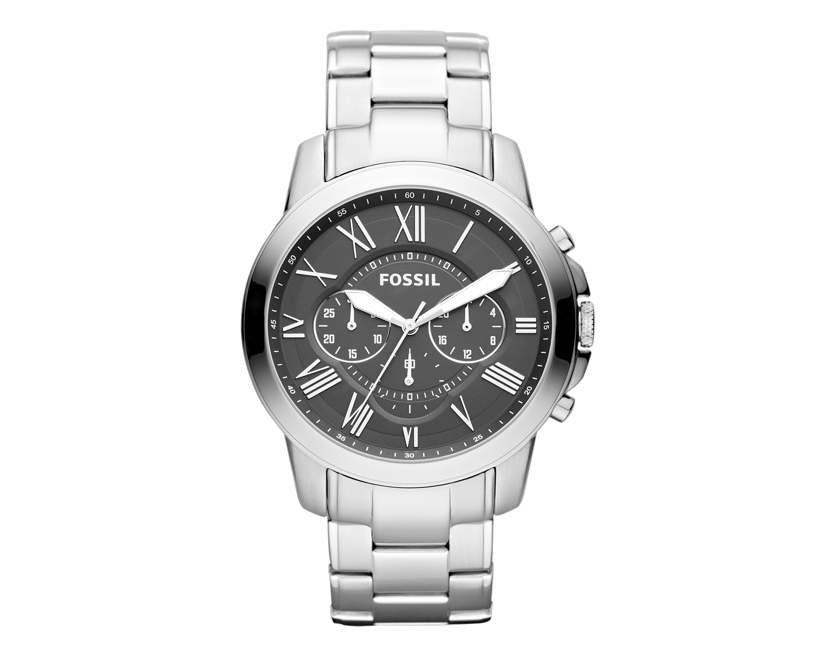 Reloj para Hombre Fossil FS4736 Plateado