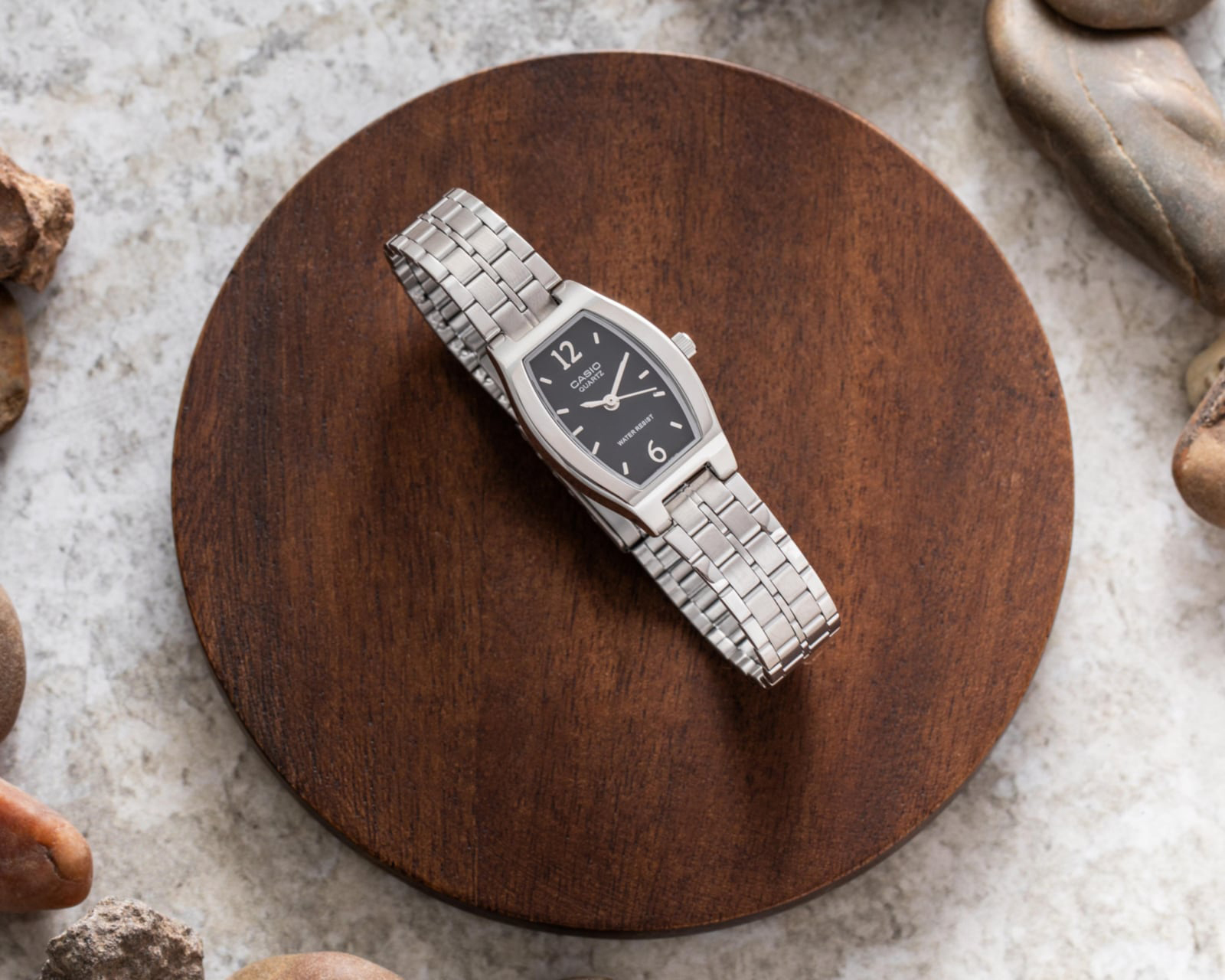 Foto 5 pulgar | Foto 4 | Reloj para Mujer Casio LTP-1254D-1ACF Plateado