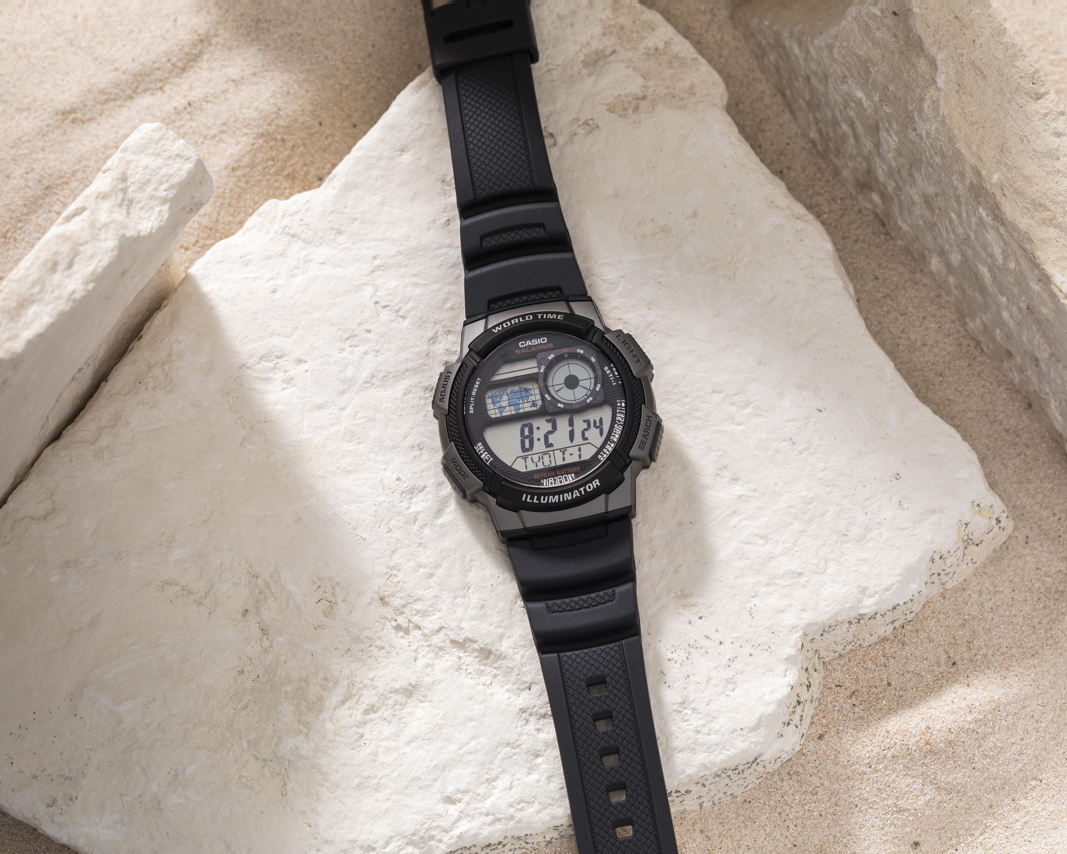 Foto 6 pulgar | Foto 5 | Reloj para Hombre Casio AE-1000W-1BVCF Negro