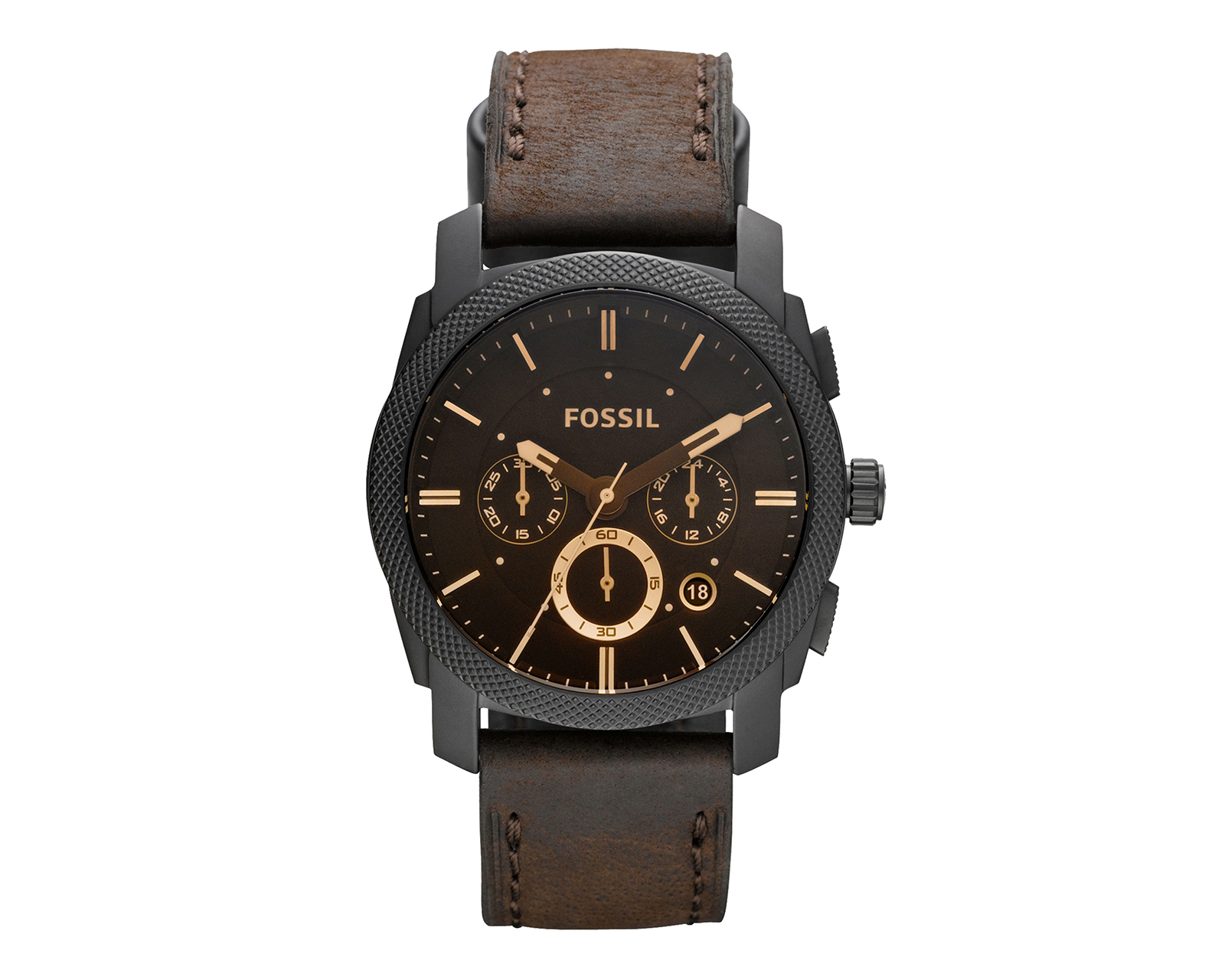 Foto 1 | Foto 1 | Reloj para Hombre Fossil FS4656 Café