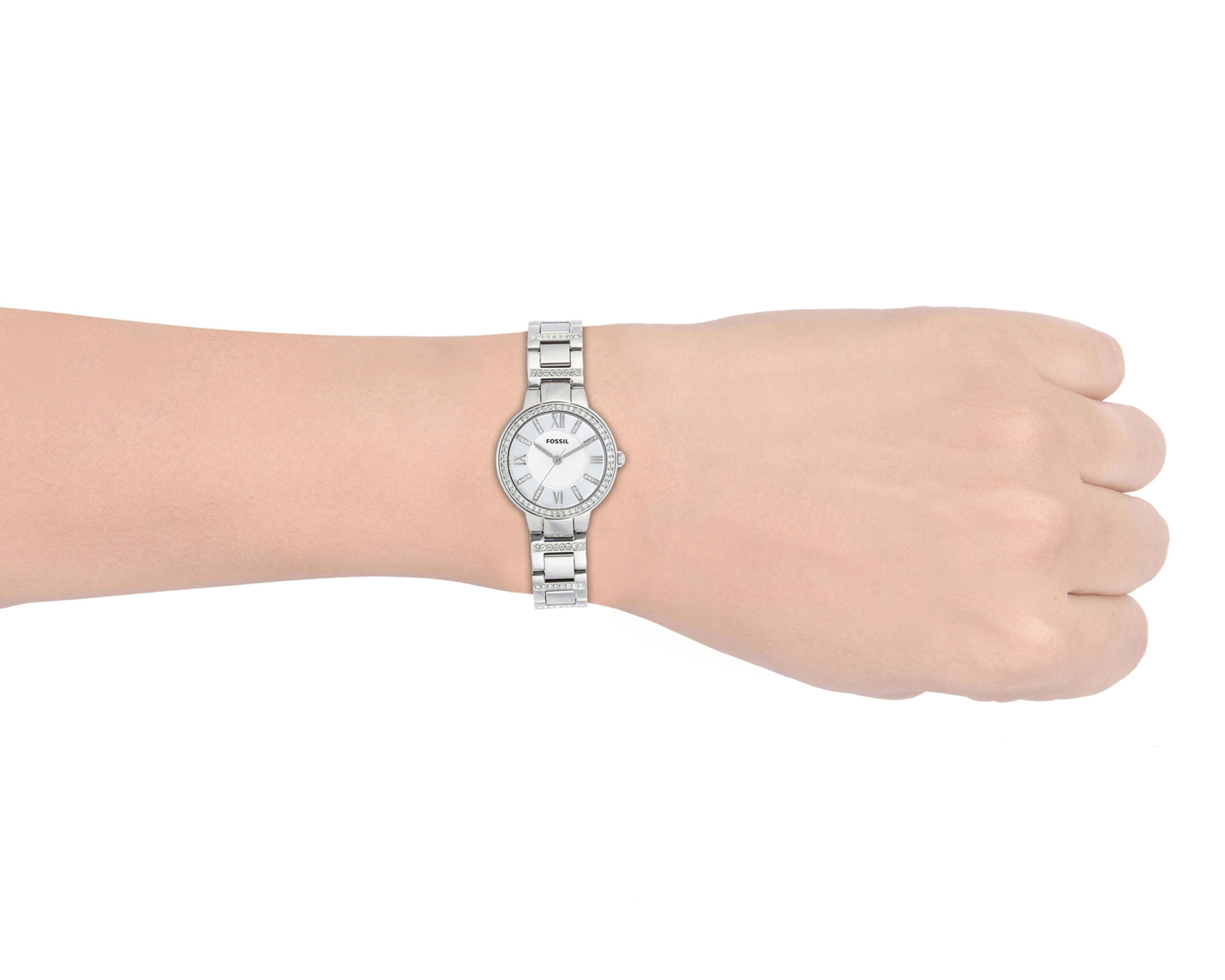 Foto 7 pulgar | Foto 6 | Reloj para Mujer Fossil ES3282 Plateado