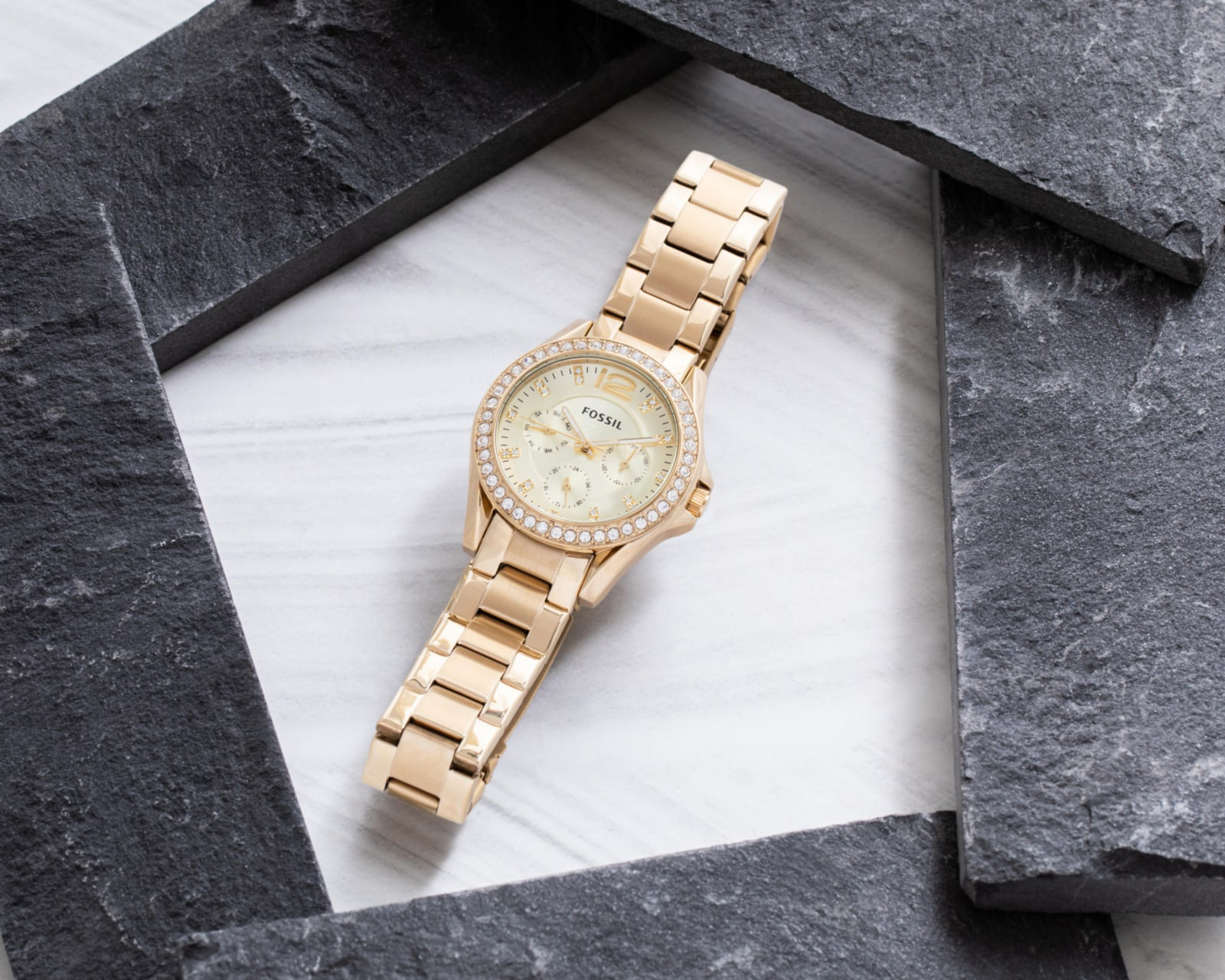 Foto 4 | Foto 4 | Reloj para Mujer Fossil ES3203 Dorado