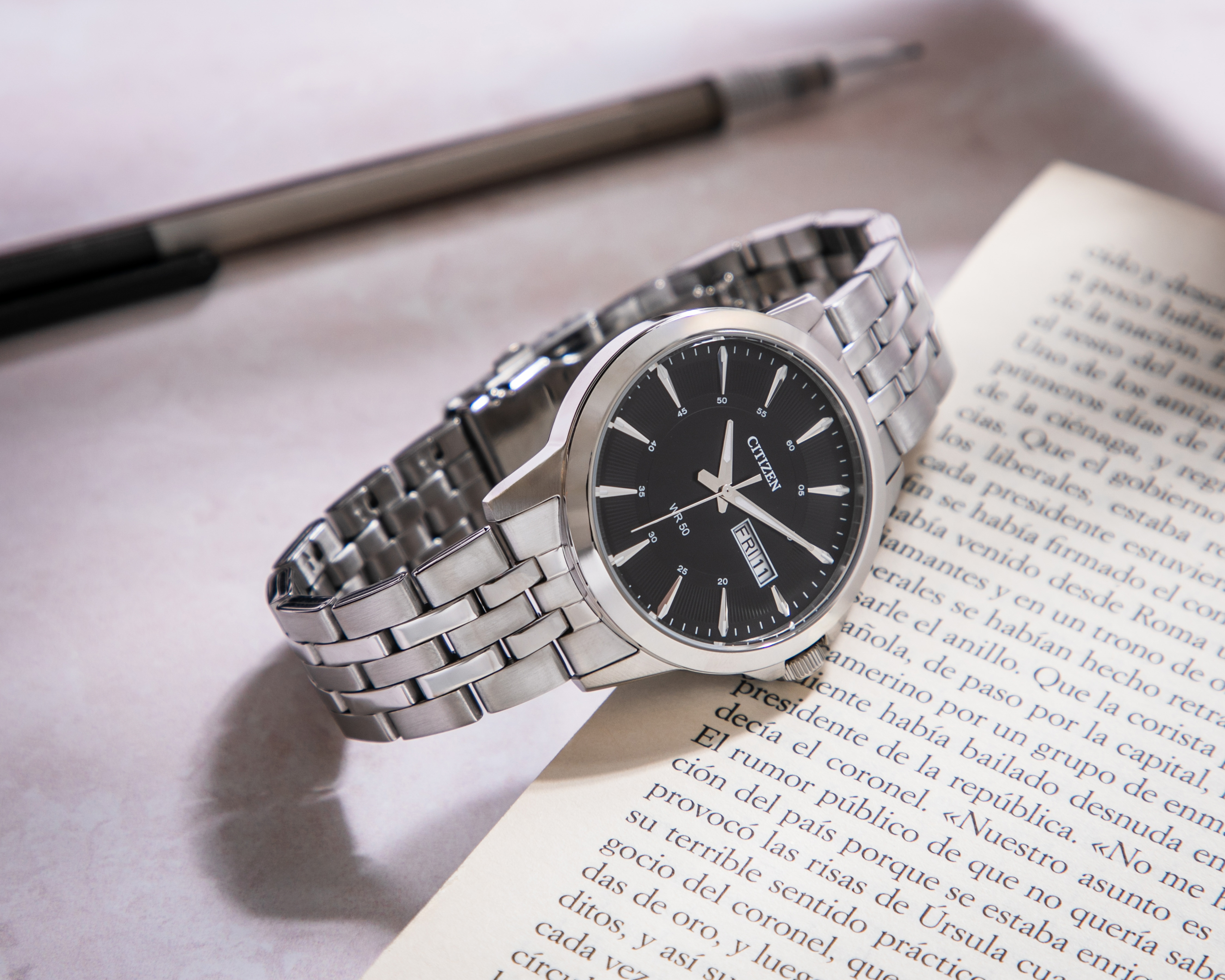 Foto 6 | Foto 6 | Reloj para Hombre Citizen 60673 Plateado