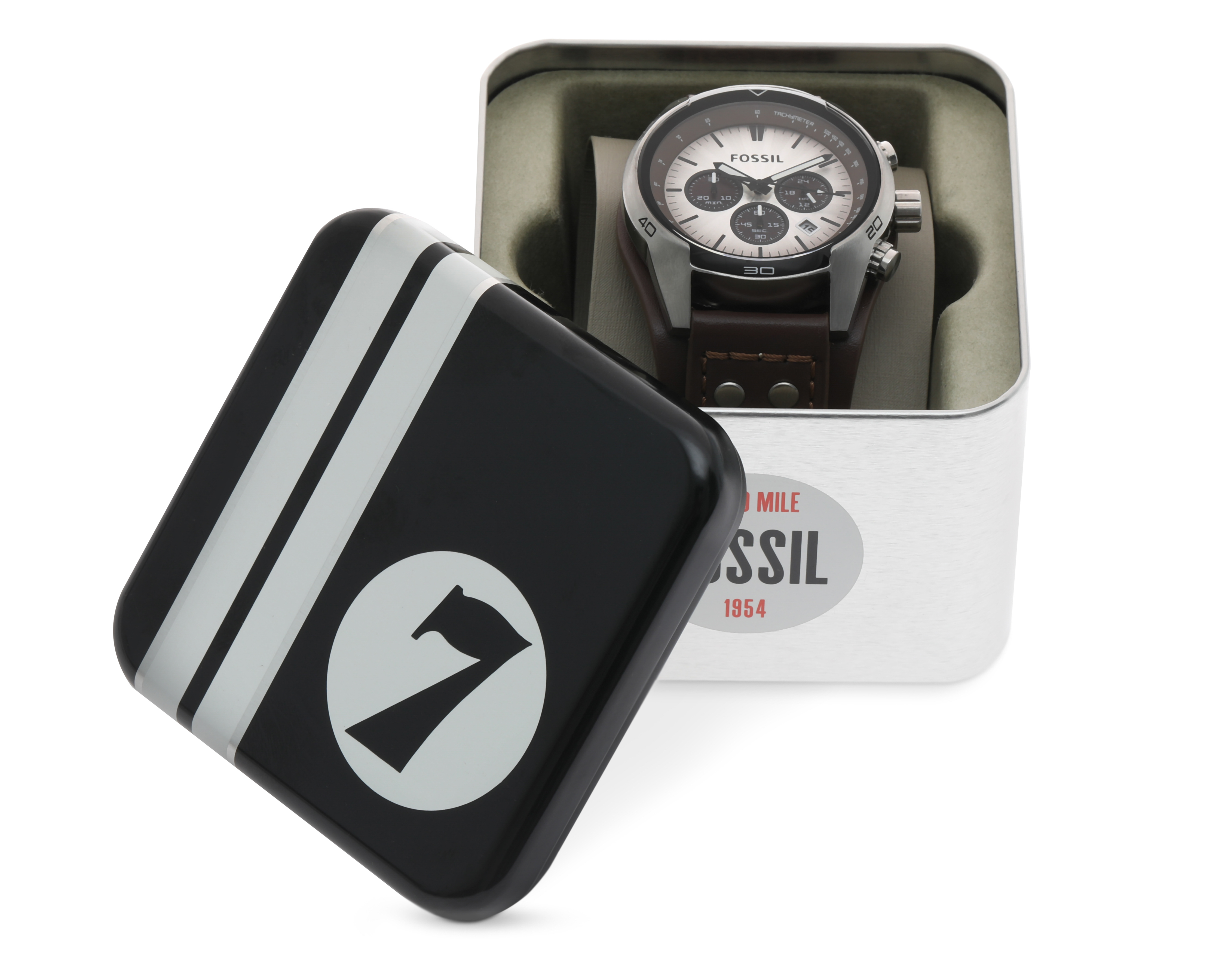 Foto 5 pulgar | Foto 4 | Reloj para Hombre Fossil CH2565 Café