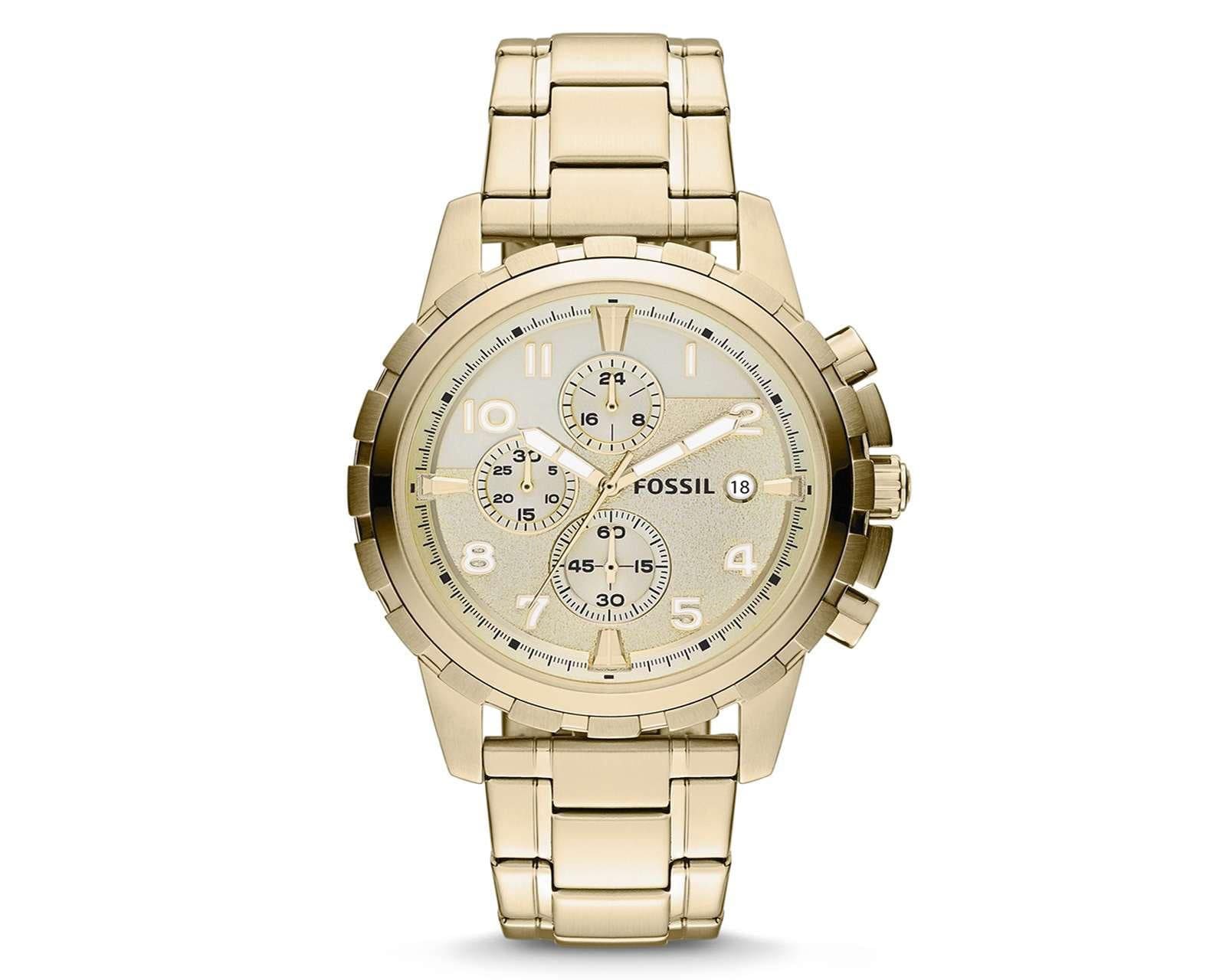 Reloj para Hombre Fossil FS4867 Dorado