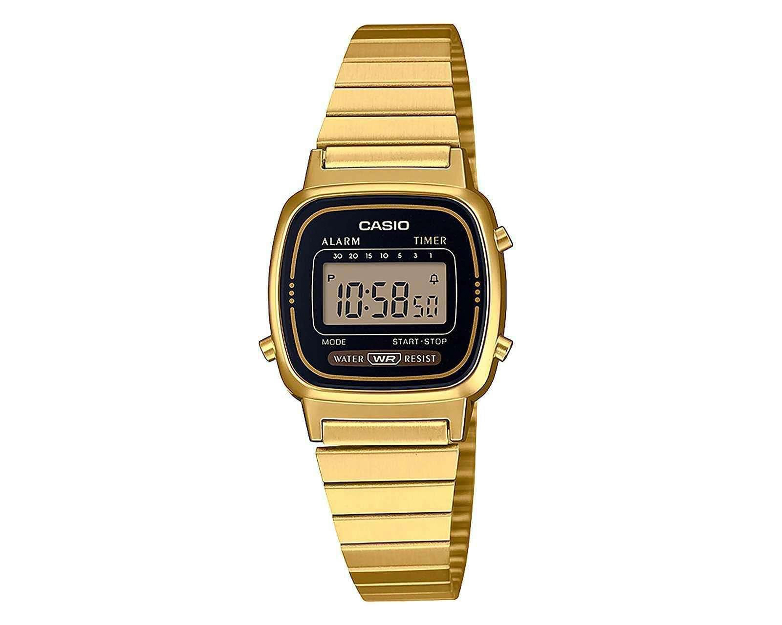 Foto 2 pulgar | Foto 1 | Reloj para Mujer Casio LA-670WGA-1VT Dorado