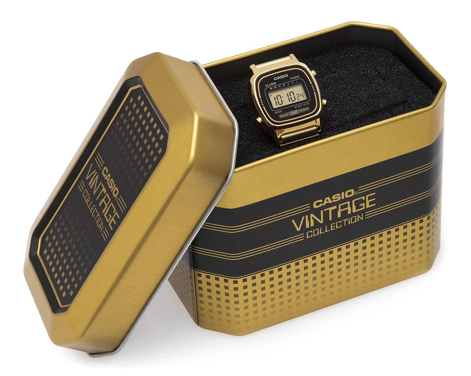 Foto 5 | Foto 5 | Reloj para Mujer Casio LA-670WGA-1VT Dorado