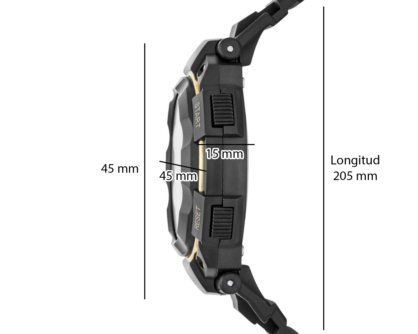 Foto 7 pulgar | Foto 6 | Reloj Skechers para Hombre Ruhland Negro