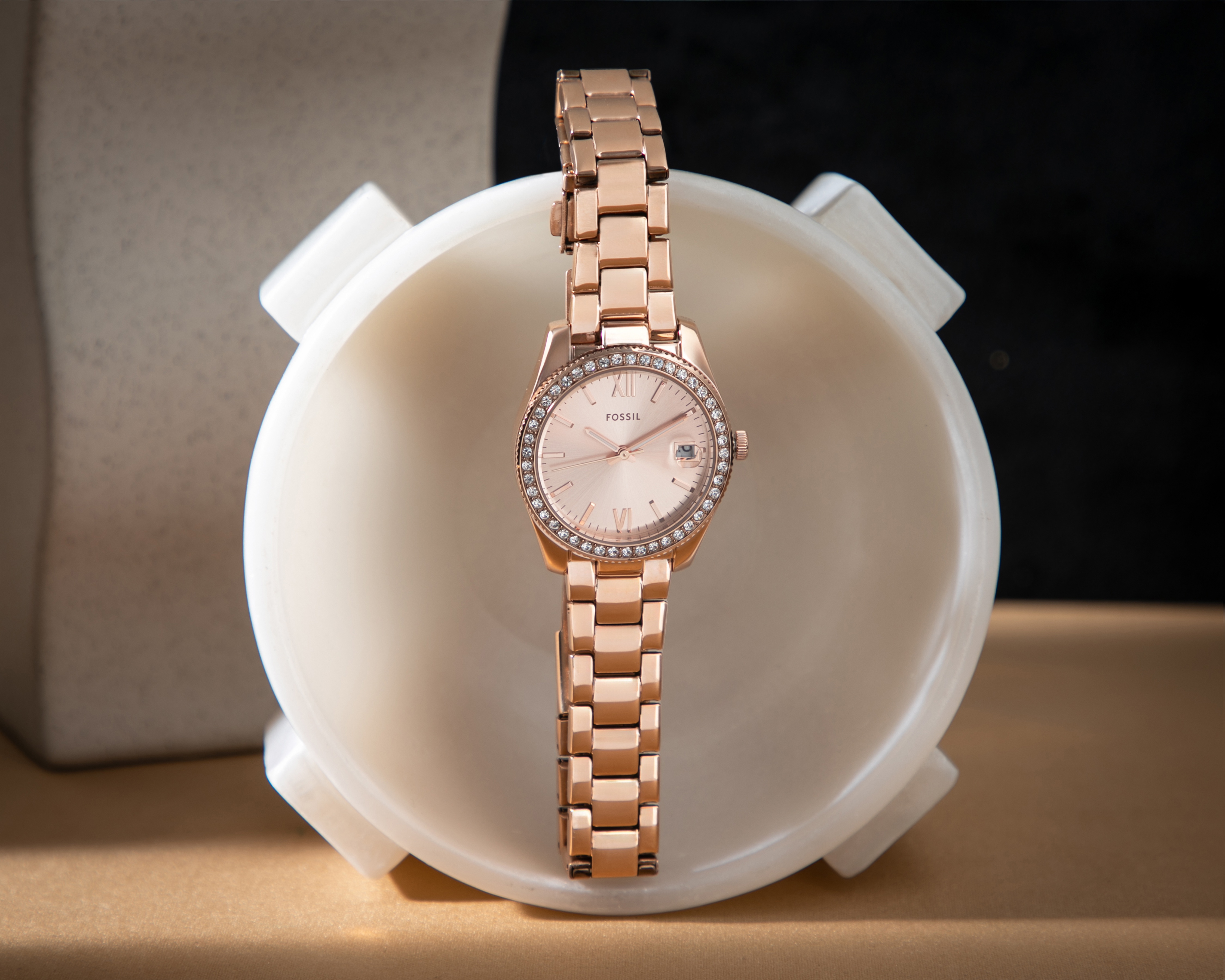 Foto 5 pulgar | Foto 4 | Reloj Fossil ES4318 Rose Gold