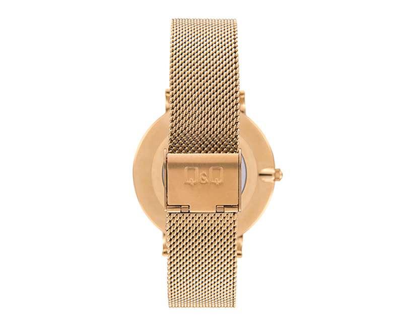 Foto 3 | Foto 3 | Reloj Q&Q QA20J001Y Dorado