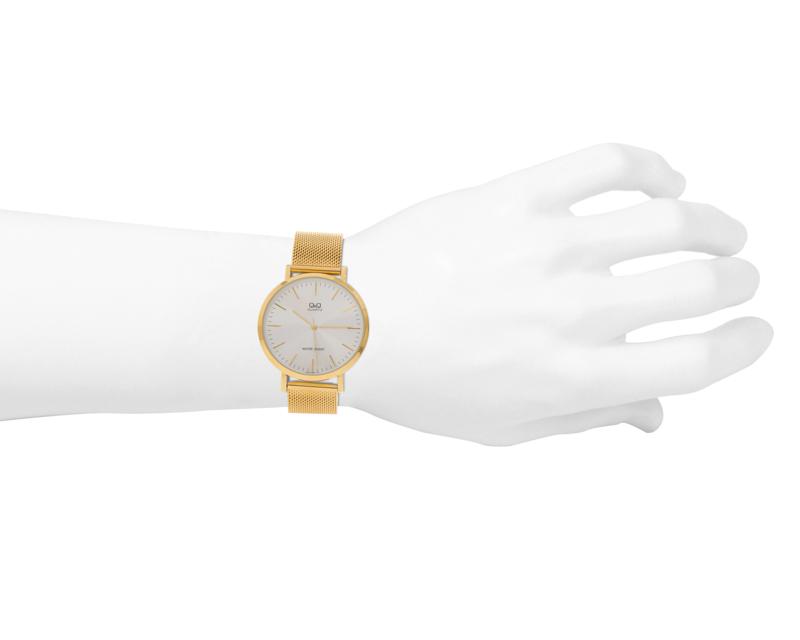 Foto 4 | Foto 4 | Reloj Q&Q QA20J001Y Dorado