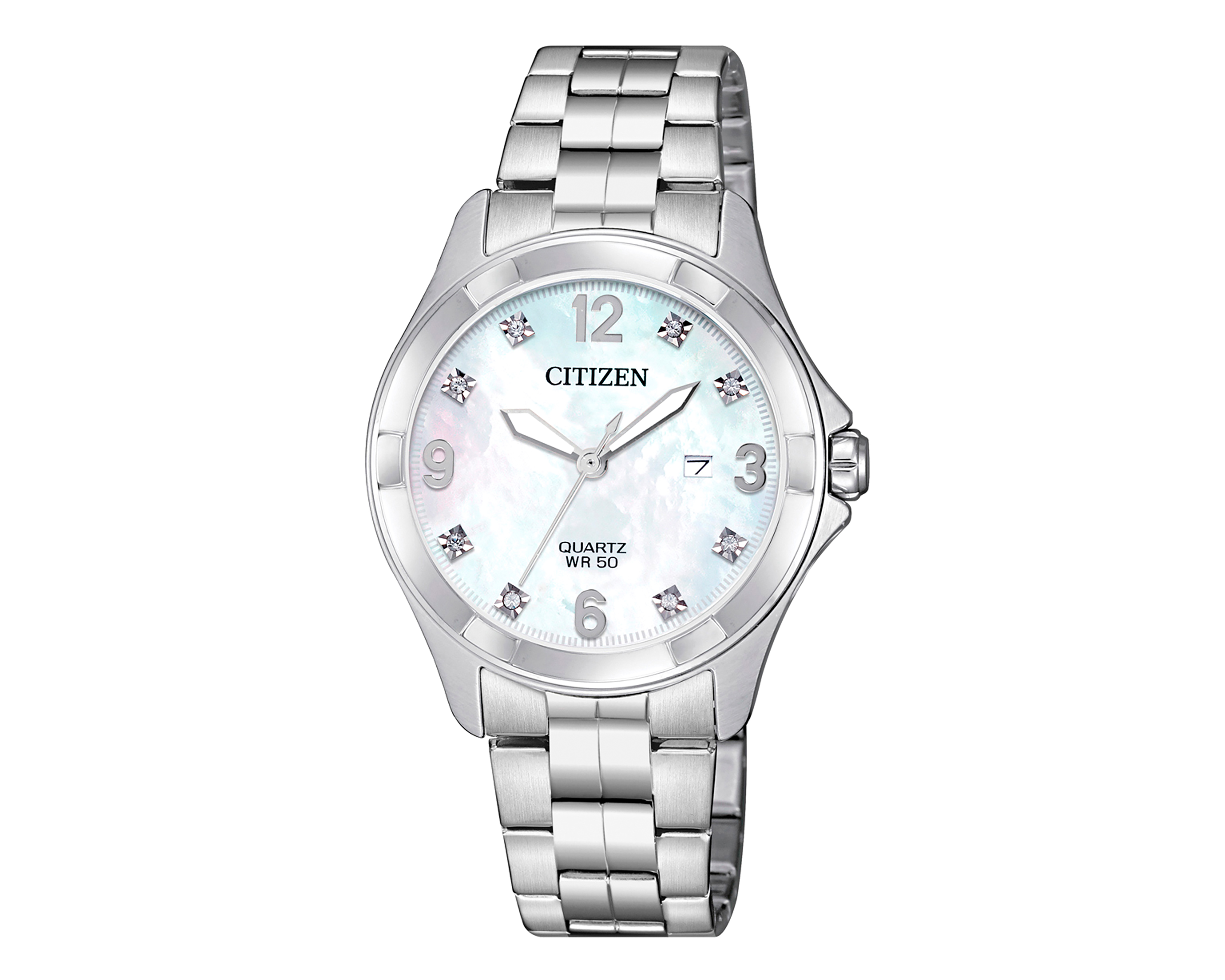 Reloj para Mujer Citizen Plateado 61077