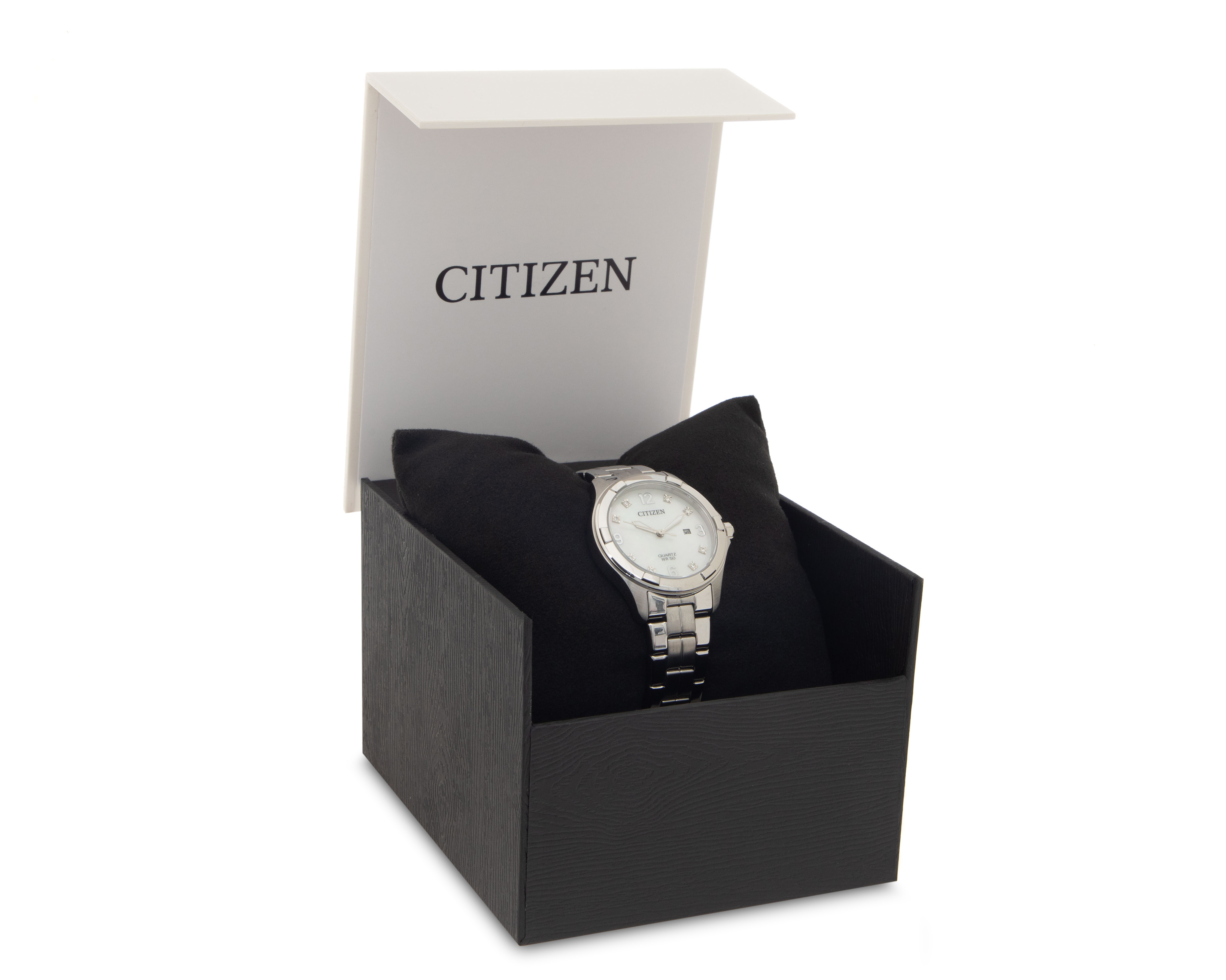 Foto 6 pulgar | Foto 5 | Reloj para Mujer Citizen Plateado 61077